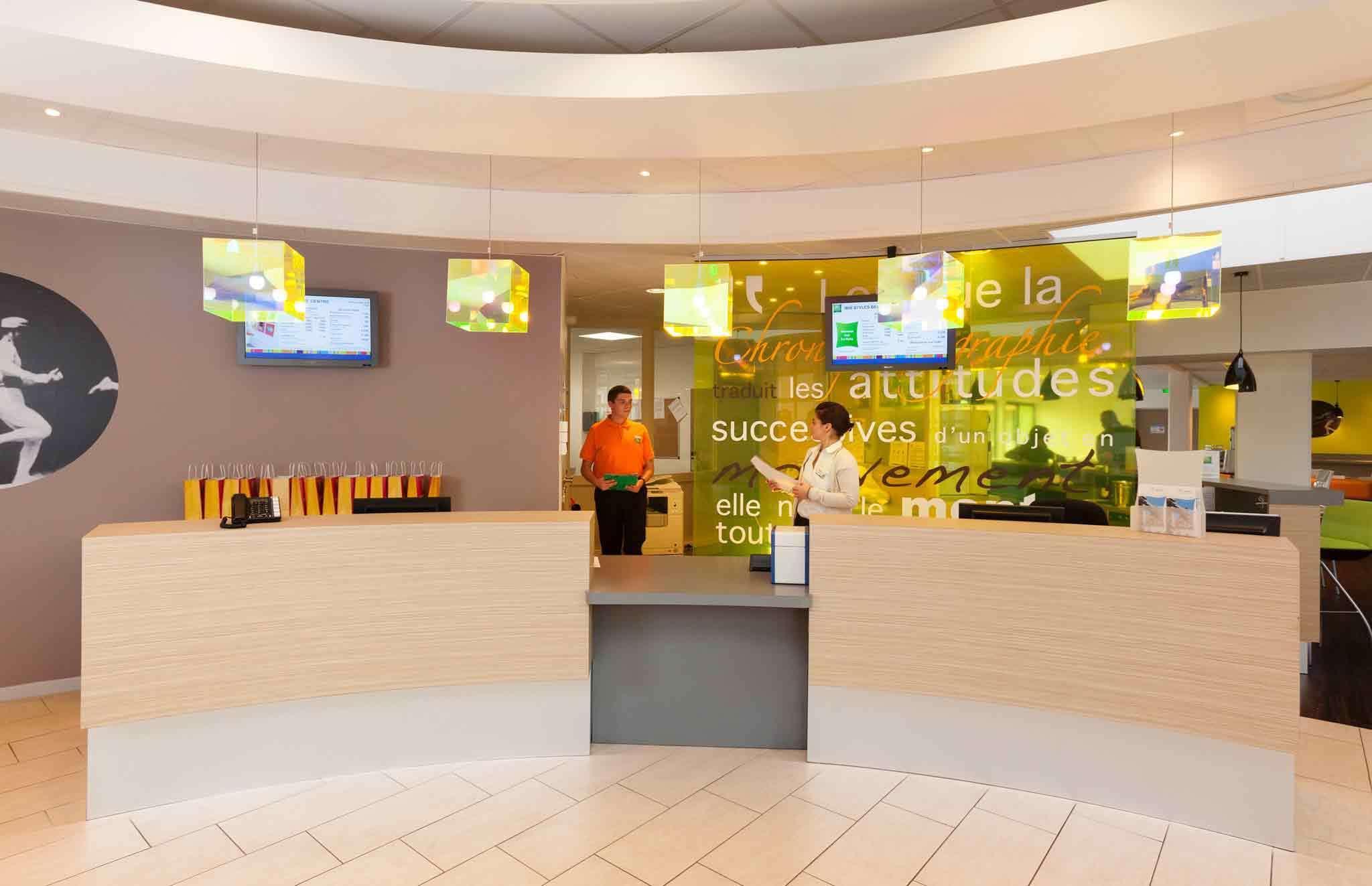 Vista Lobby ibis Styles Beaune Centre