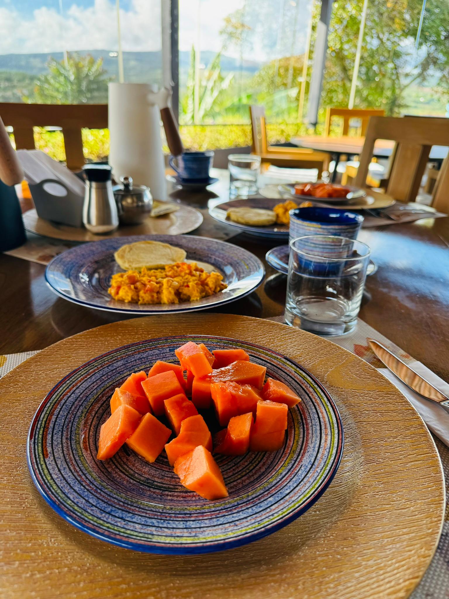 Área de desayuno SANTA SOFIA HOTEL BOUTIQUE