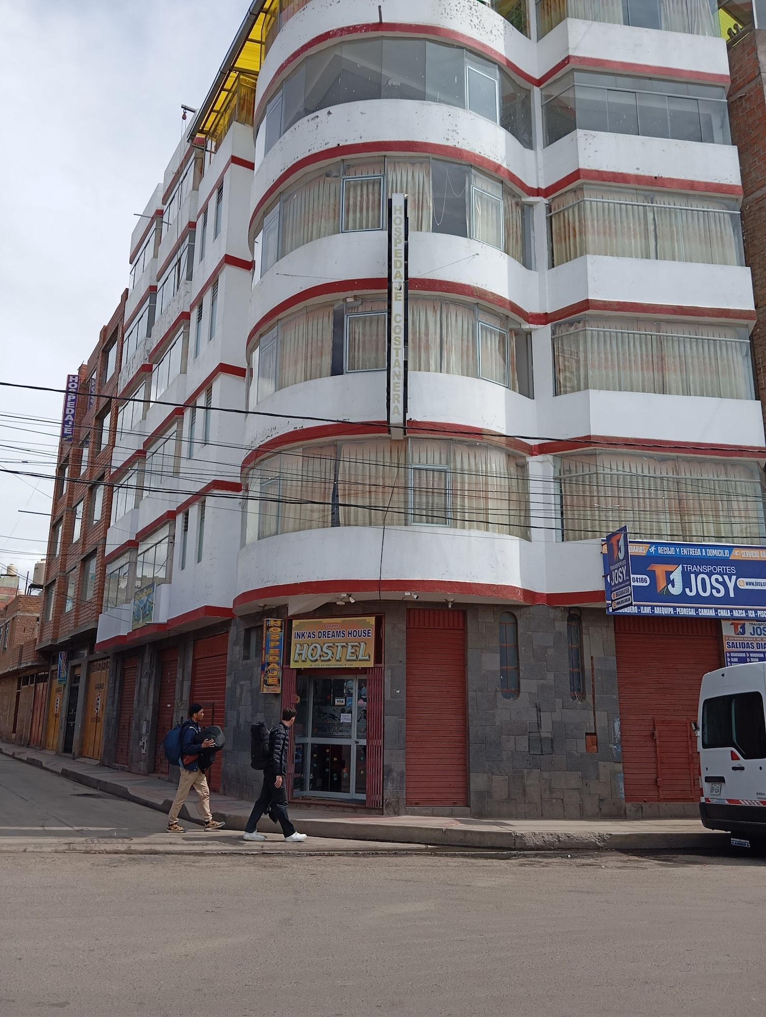 Vista Exterior hostel Inkas Dreams Puno