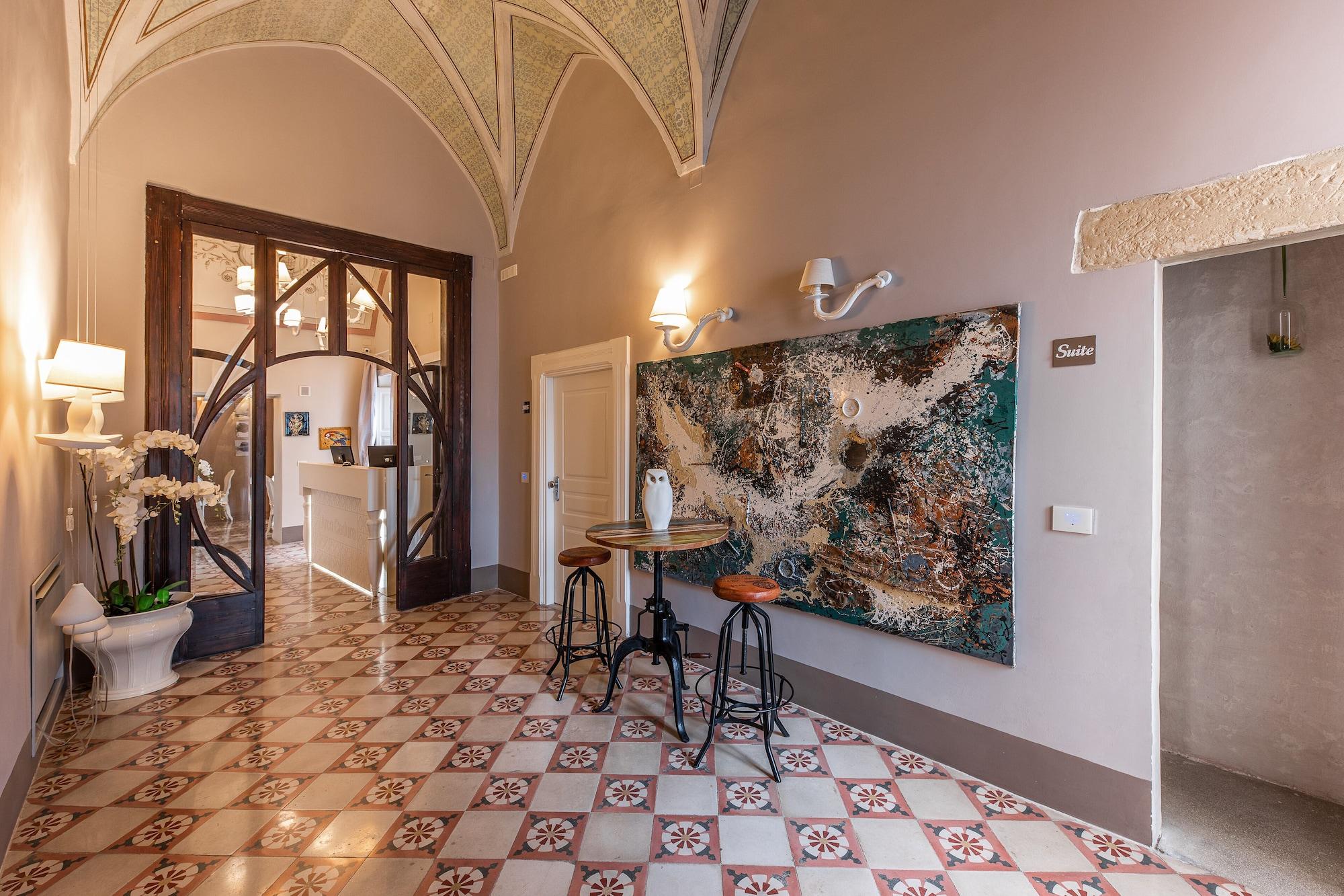 Vista Lobby Palazzo Arco Cadura B&B & Spa