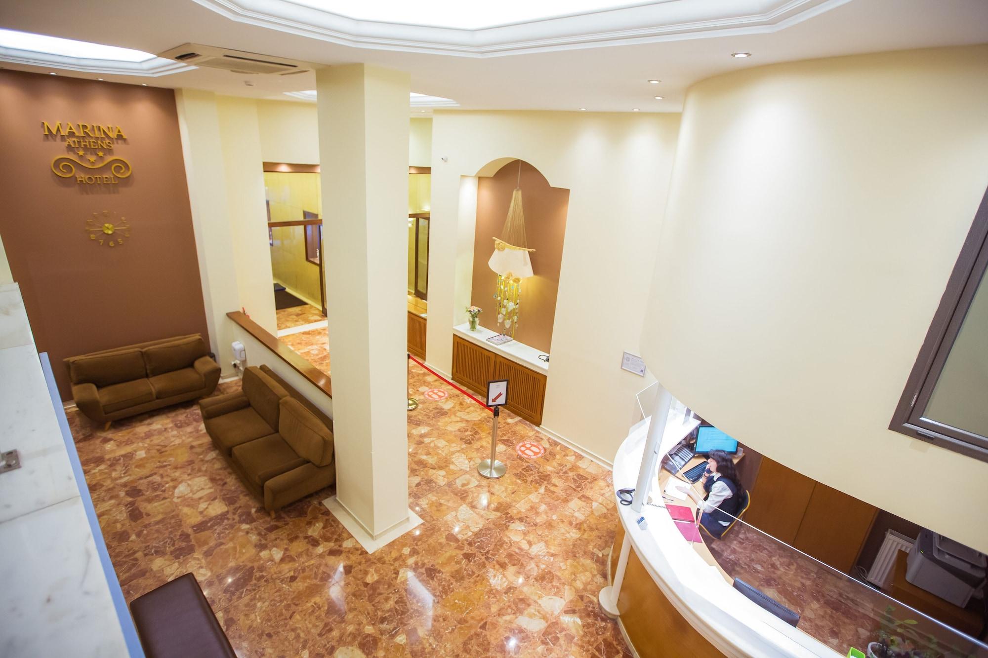 Vista Lobby Marina Hotel Athens