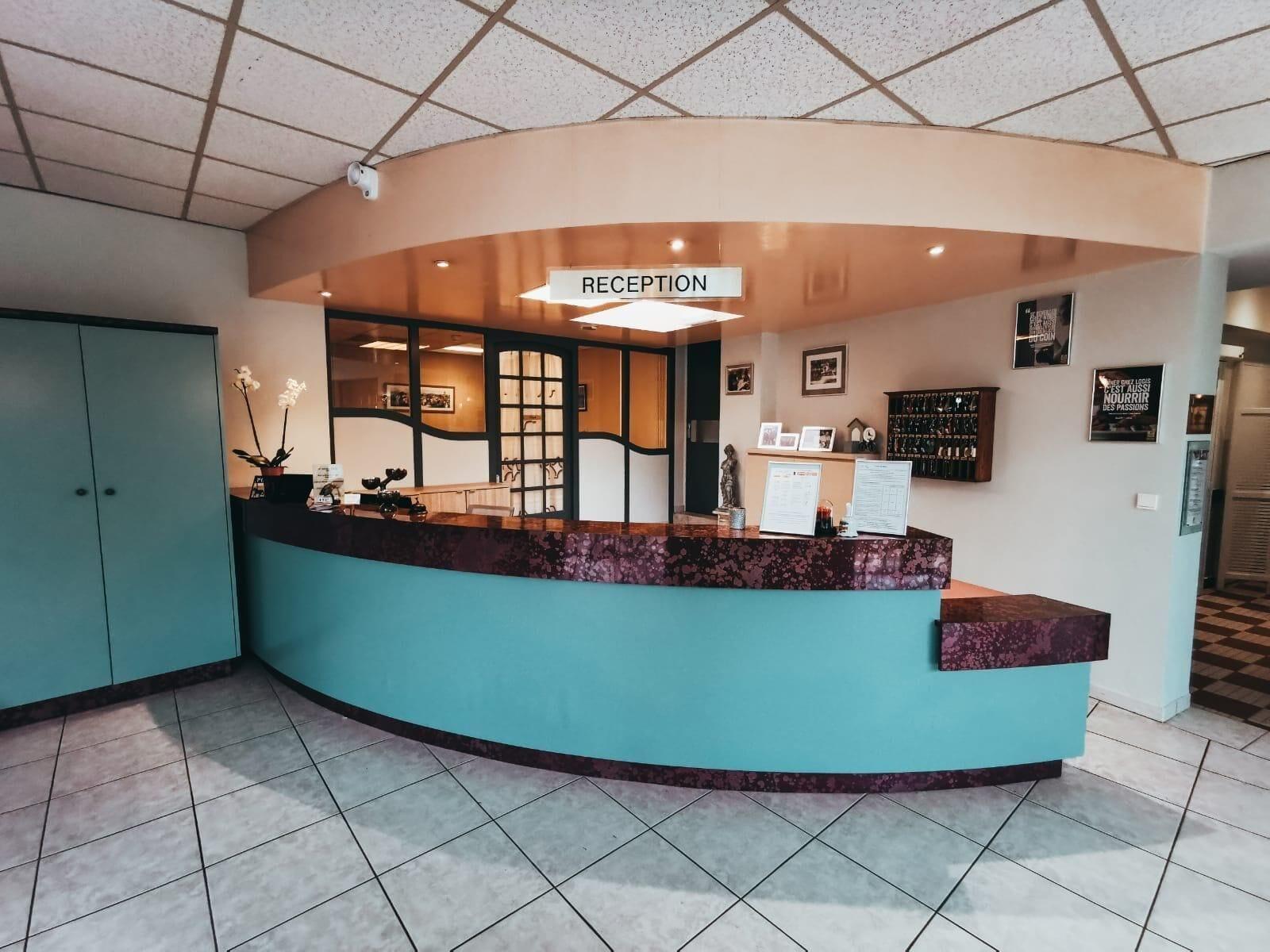 Vista Lobby Le Vieux Logis