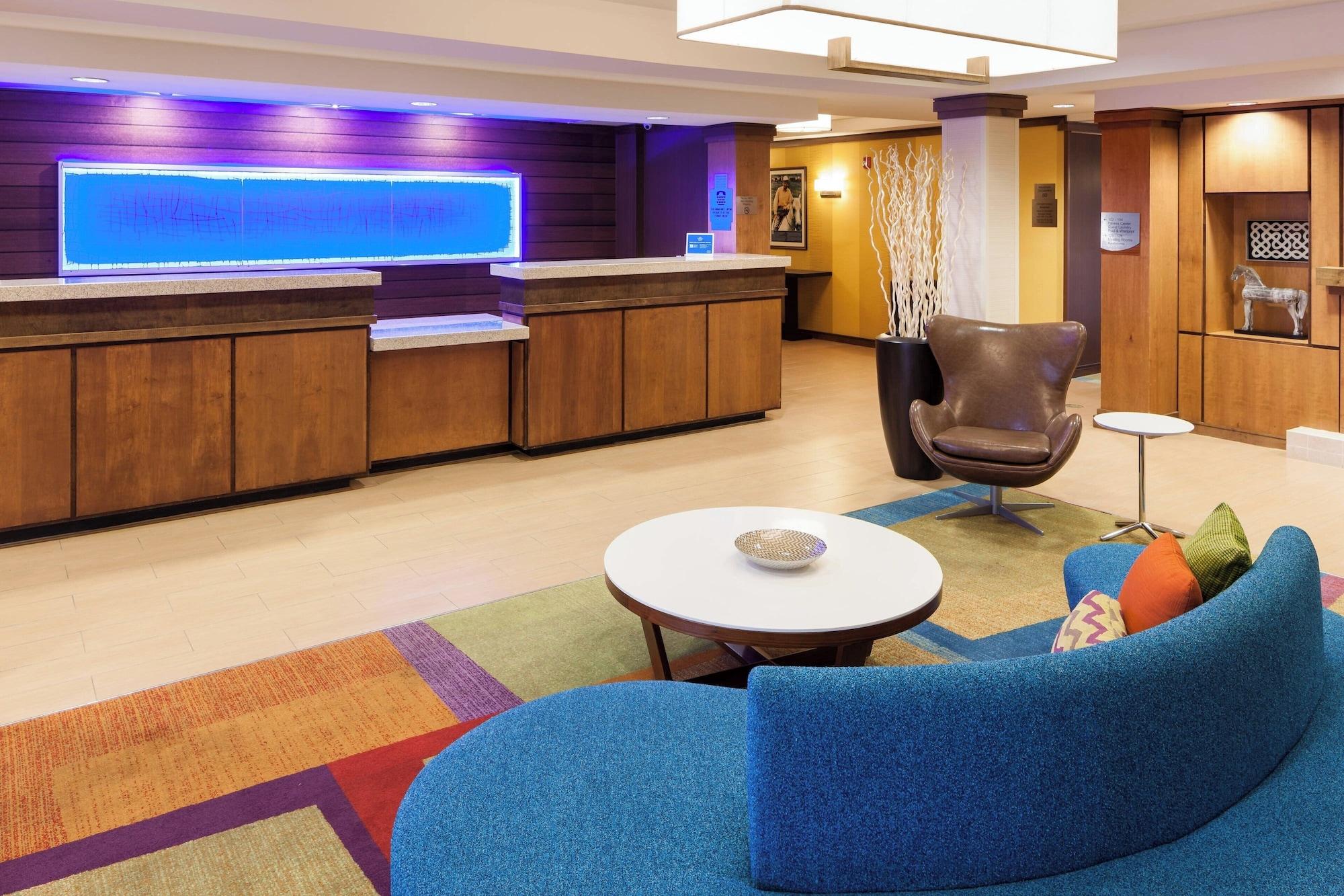 Vista Lobby Fairfield Inn & Suites Ruston
