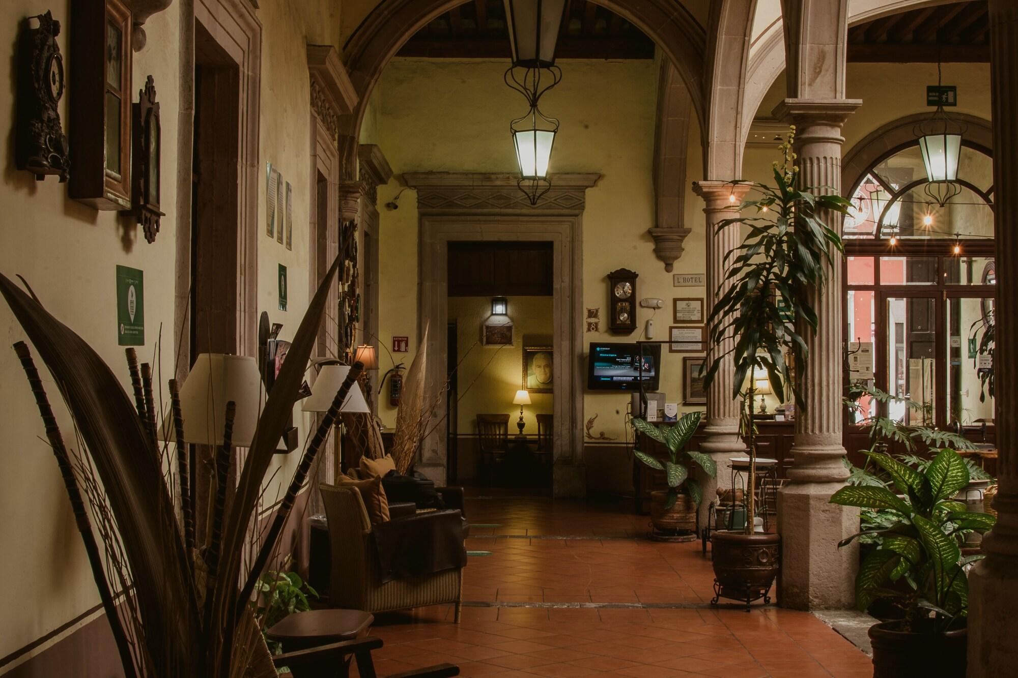 Vista Lobby Hotel Posada San Agustin