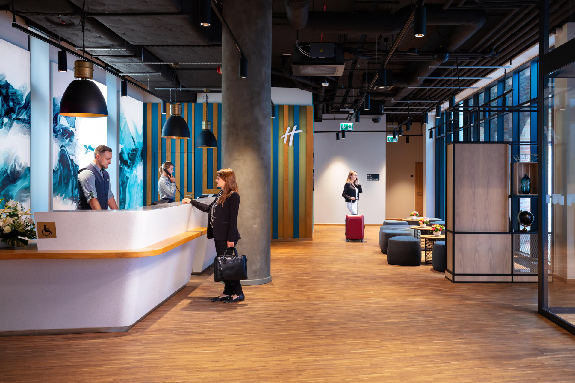 Vista Lobby Holiday Inn Gdansk - City Centre by IHG