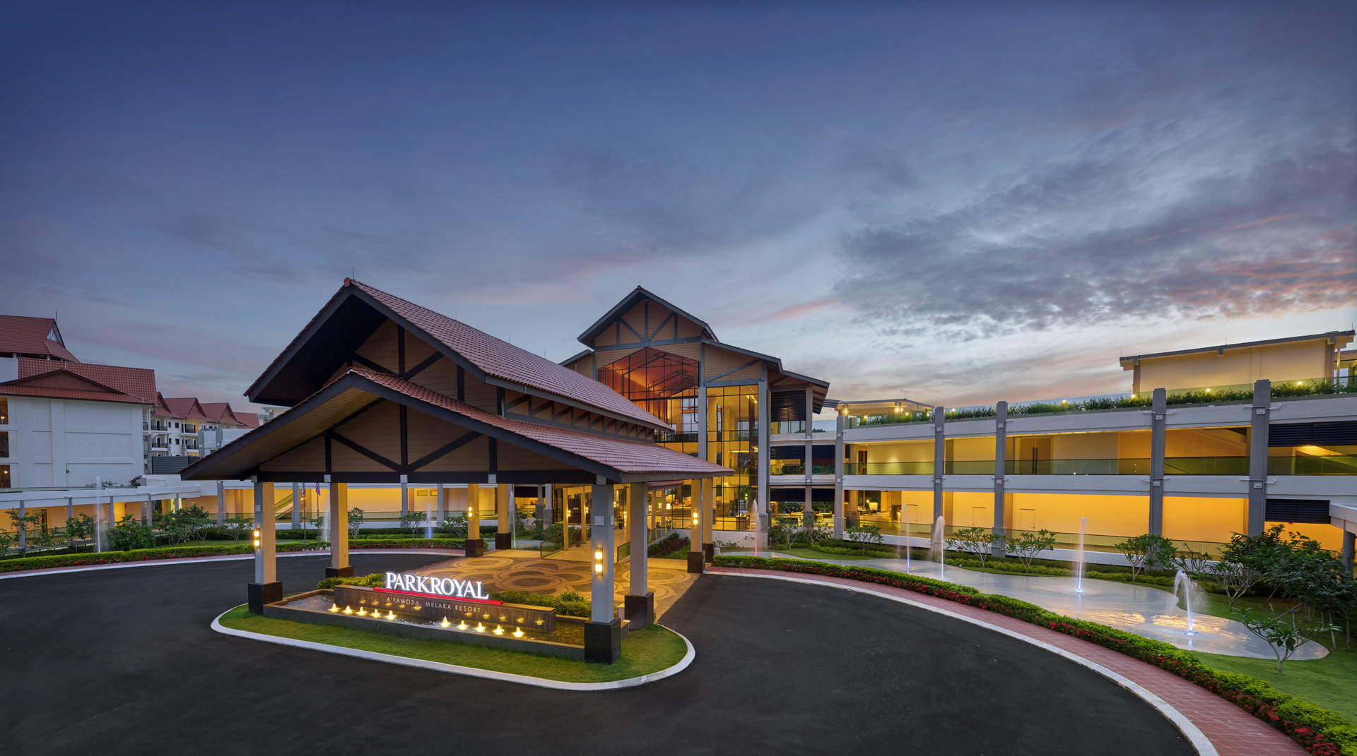 Vista Exterior PARKROYAL A'Famosa Melaka Resort