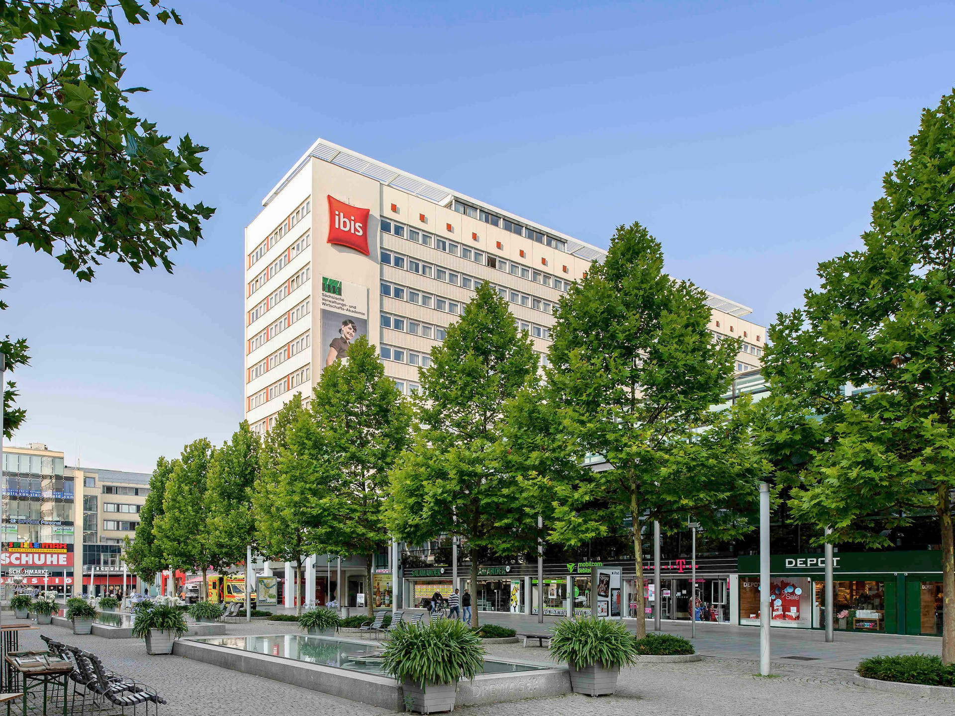 Vista Exterior ibis Dresden Zentrum