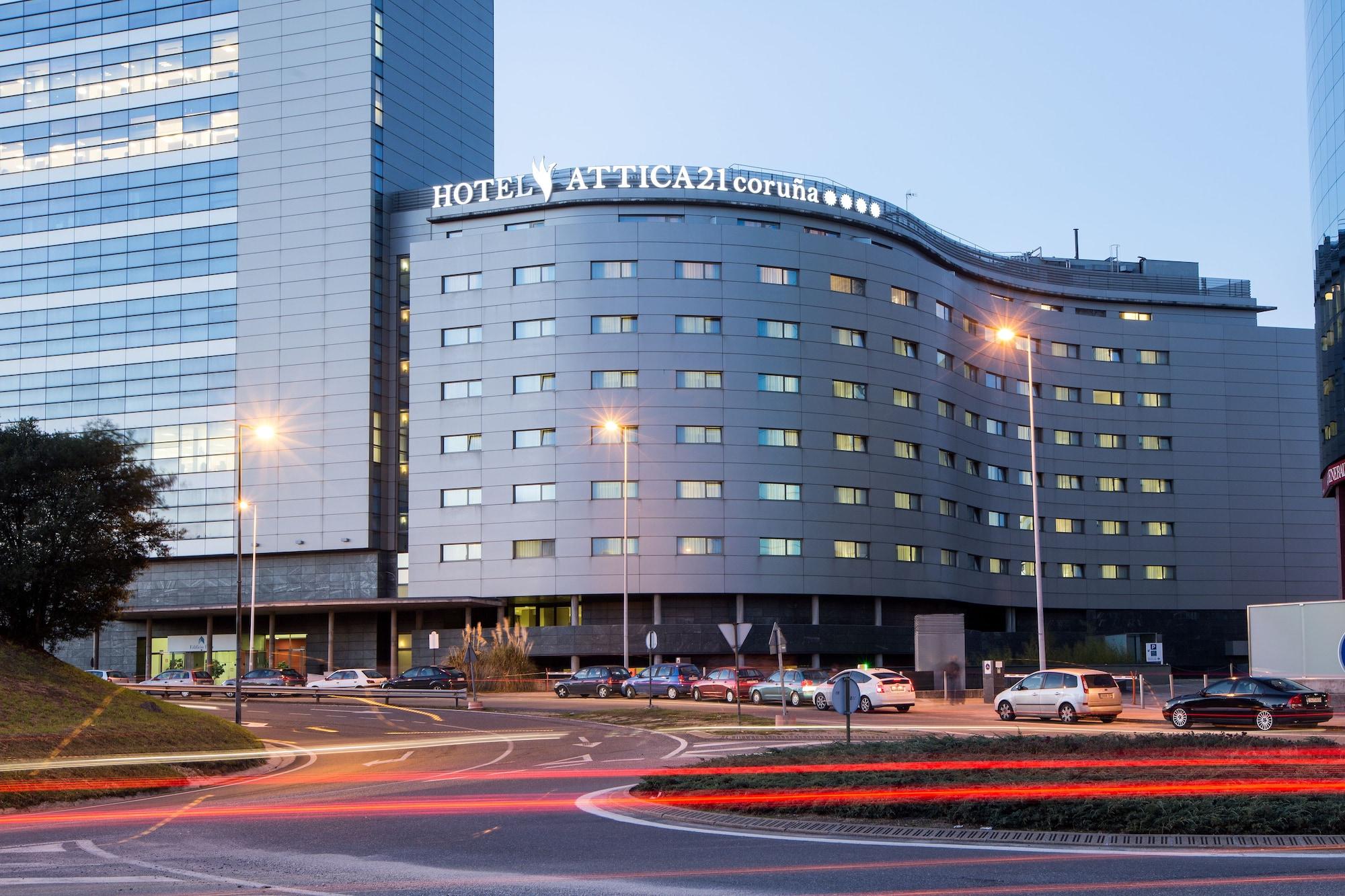 Vista Exterior Hotel Attica 21 Coruña