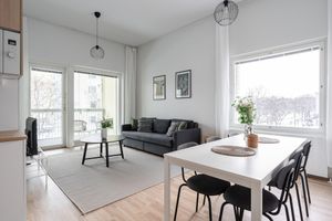 Renta temporal - Spacious 2BR at Tammela Stadium - Sauna & Balcony