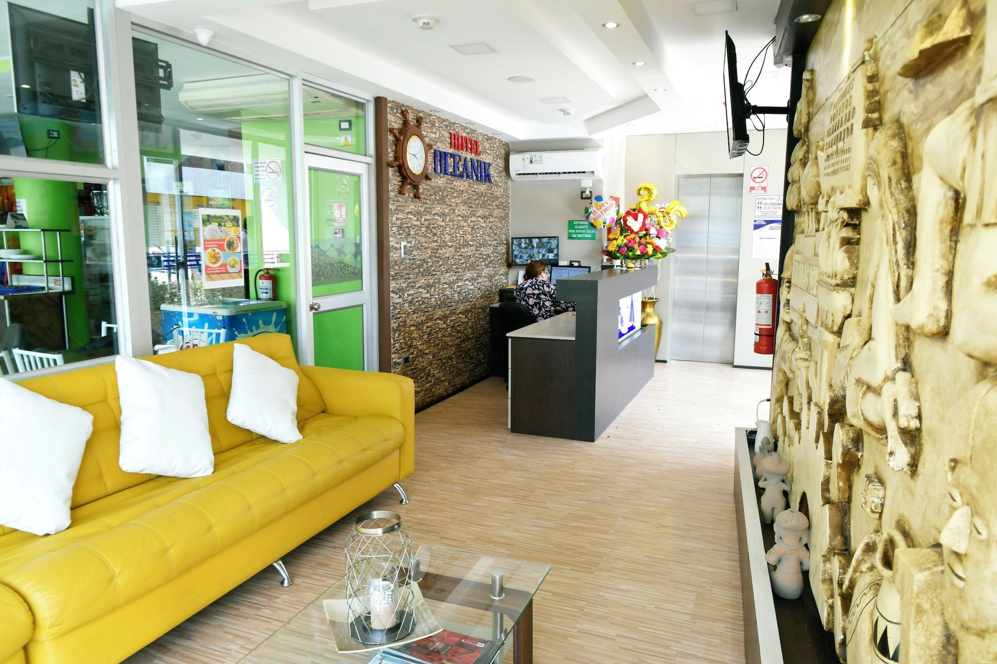 Vista Lobby HOTEL OCEANIK