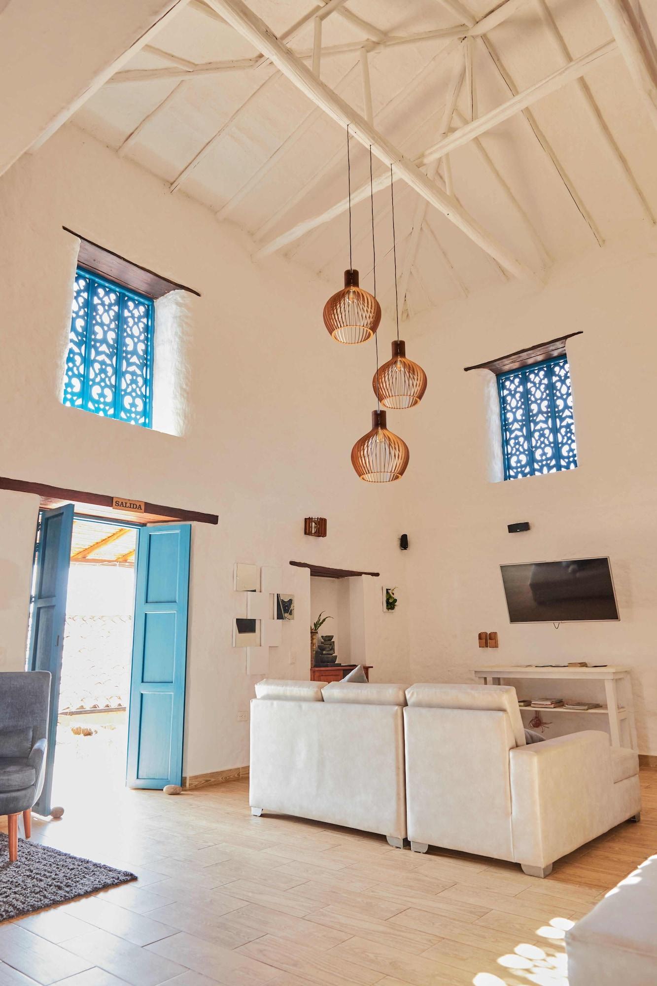 Vista Lobby Santos de Piedra Barichara