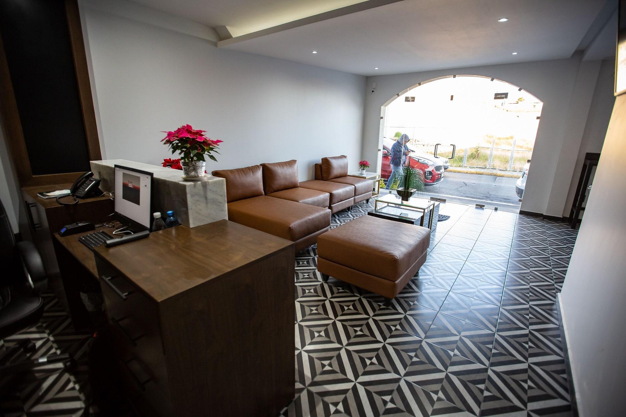 Vista Lobby Hotel Esfera Tulancingo