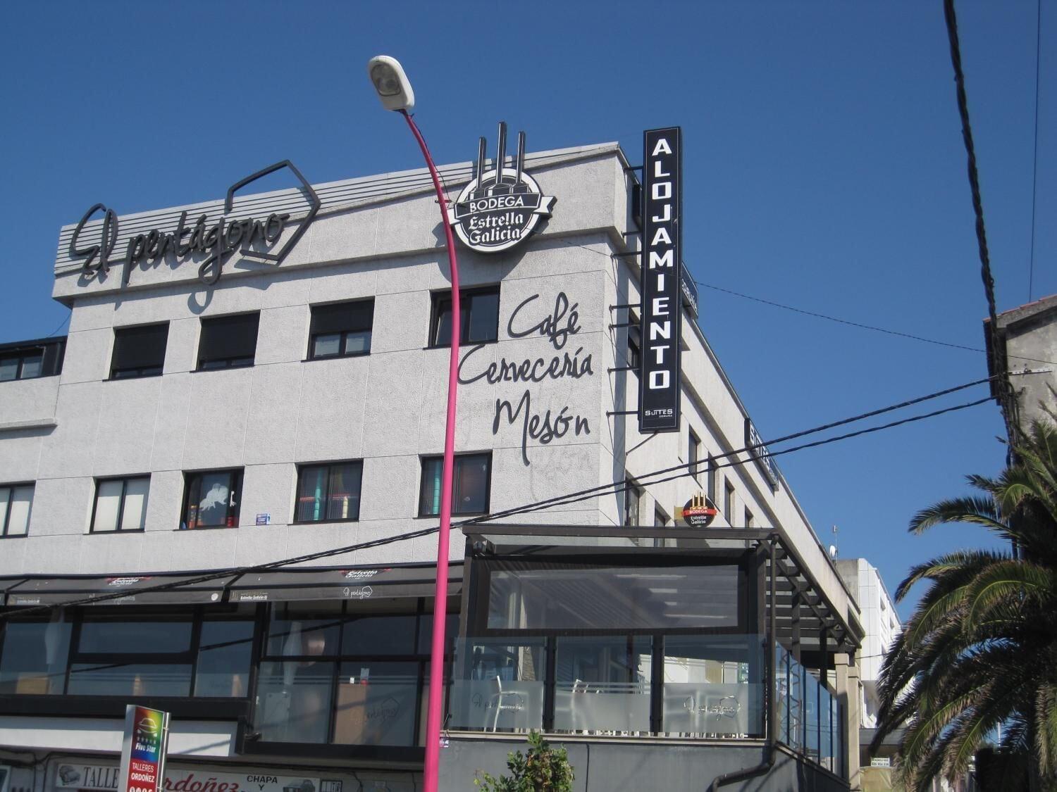 Vista Exterior Suites A Coruña