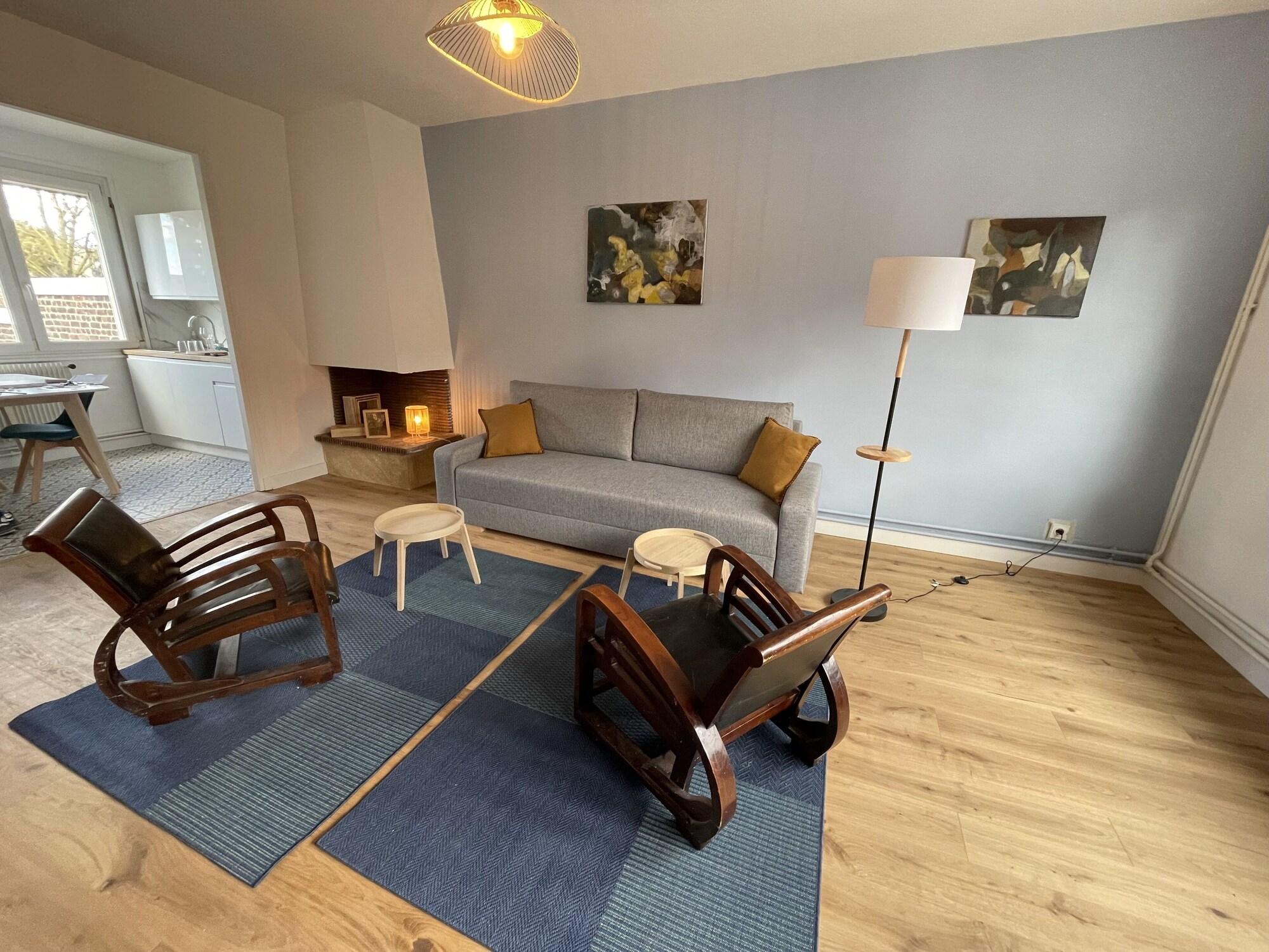 Comodidades del Alojamiento Belle maison avec grand jardin et garage