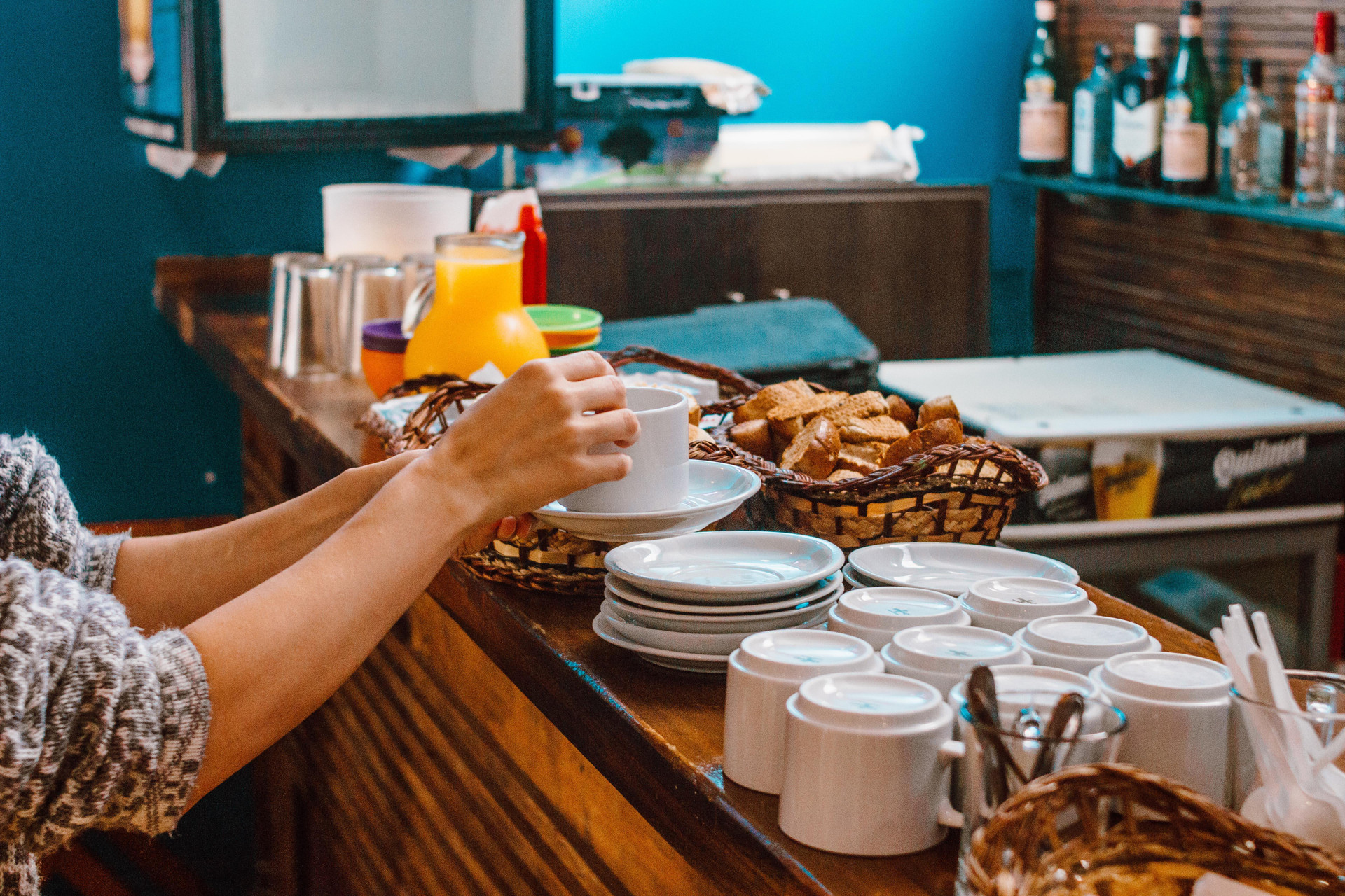 Sala de Reuniones Hostel Playa Grande