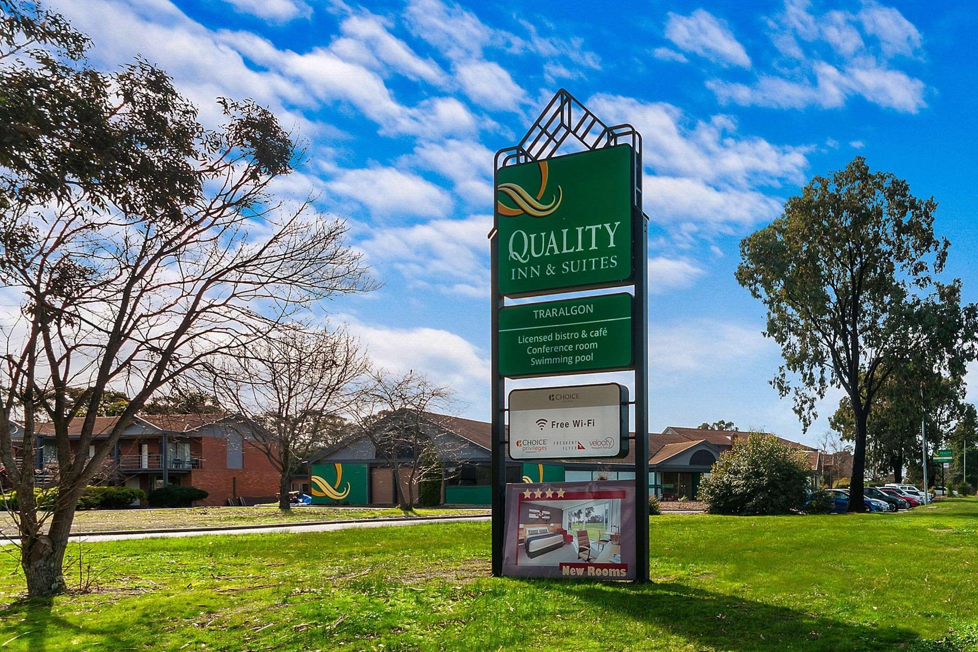 Vista Exterior Quality Inn and Suites Traralgon