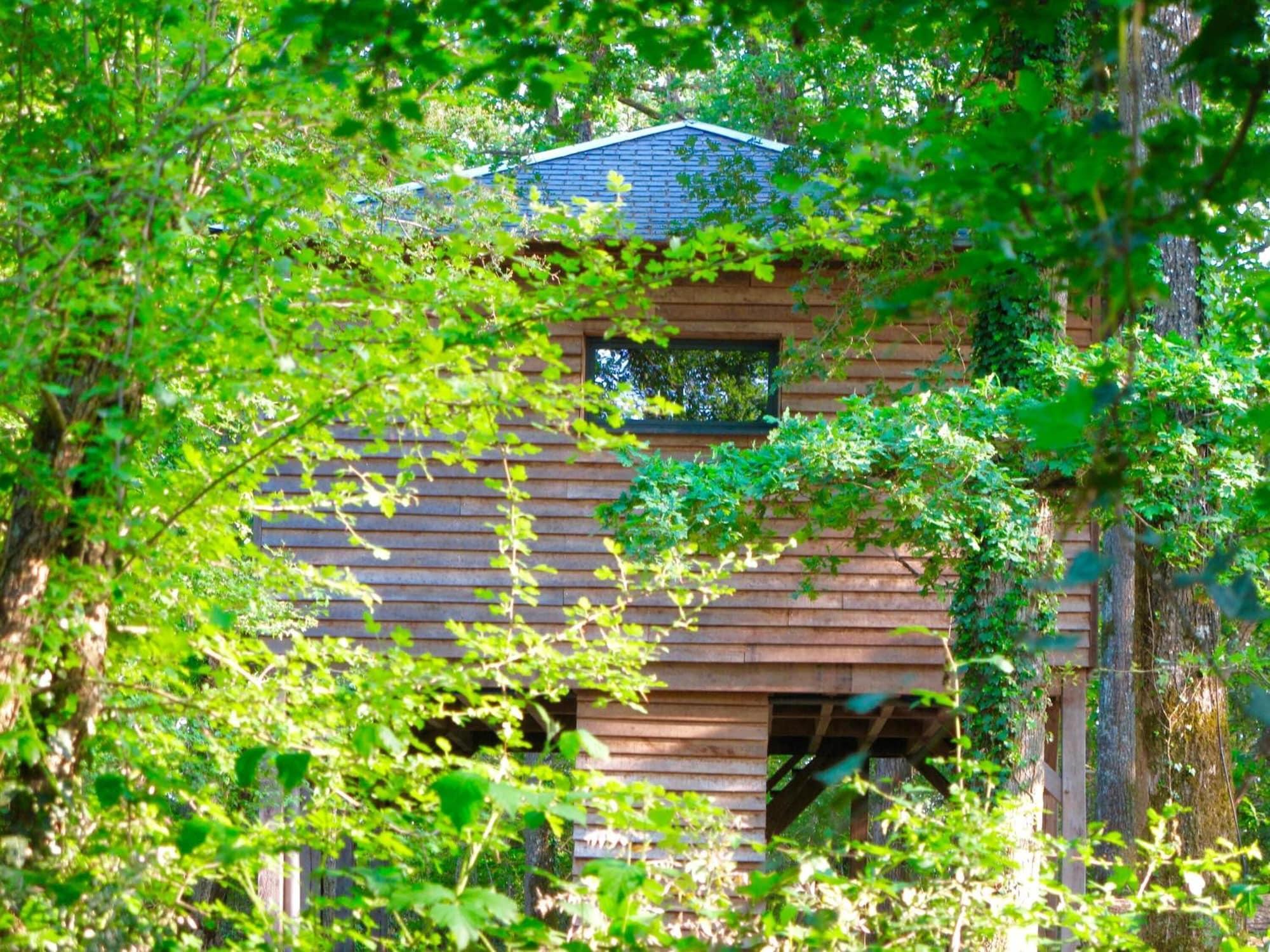 Vista Exterior Ecolodges de Loire & Spa
