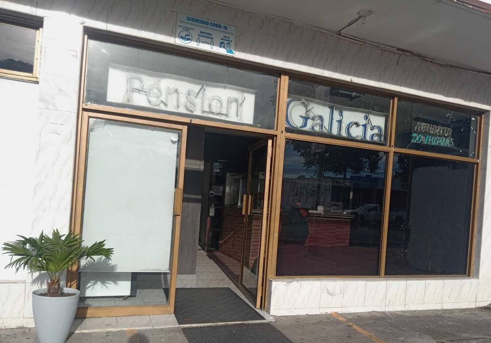 Vista Exterior Pensión Galicia