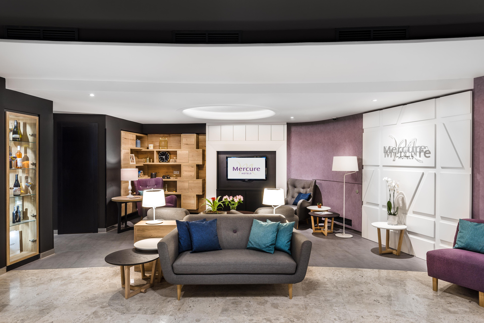Vista Lobby Mercure Budapest City Center Hotel