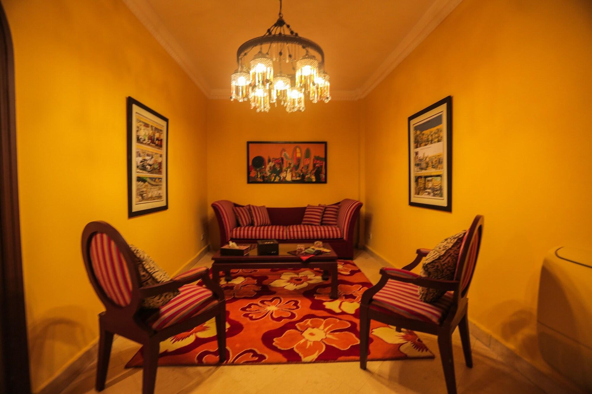 Vista Lobby Le Riad Hotel de Charme