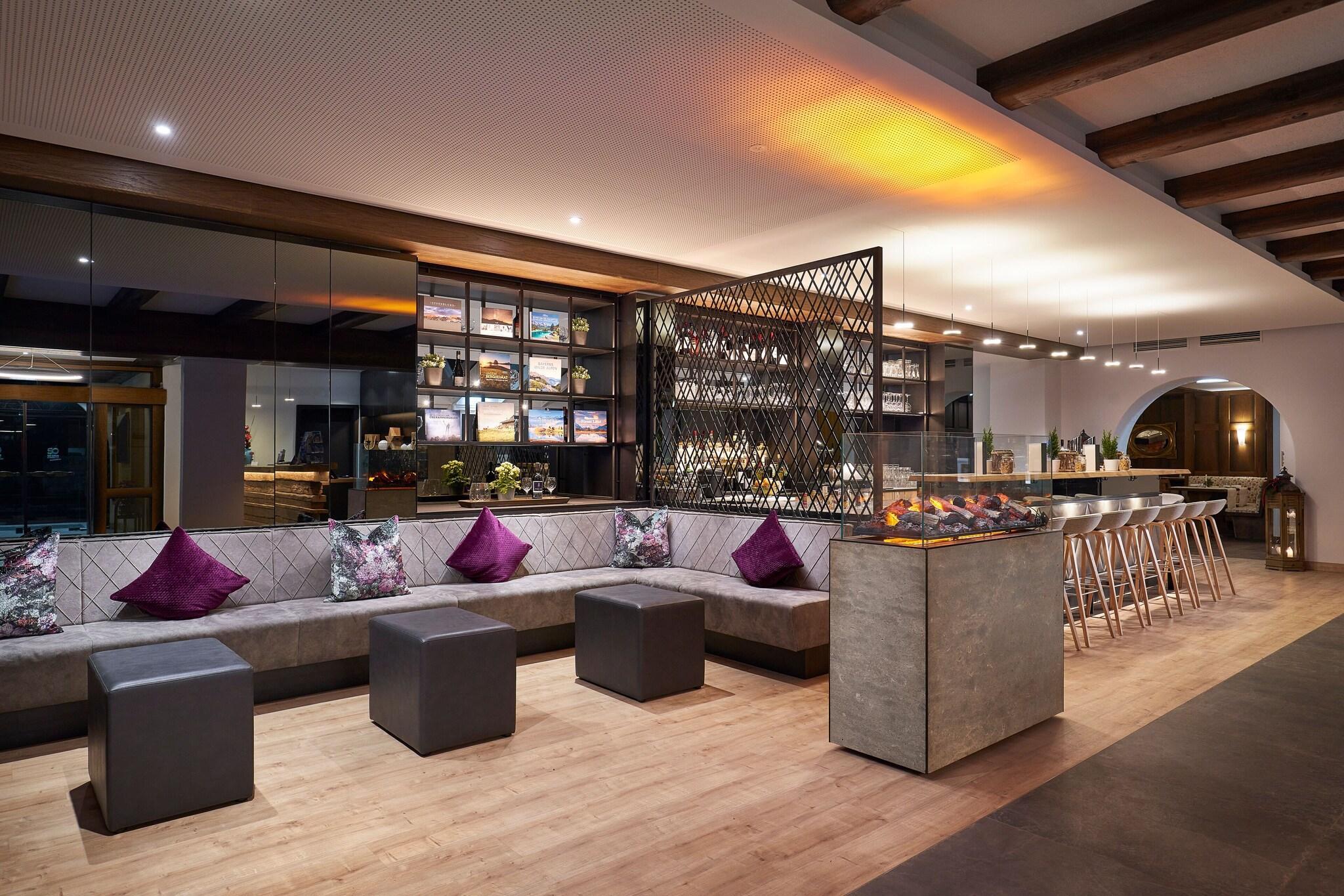 Vista Lobby HYPERION Hotel Garmisch – Partenkirchen