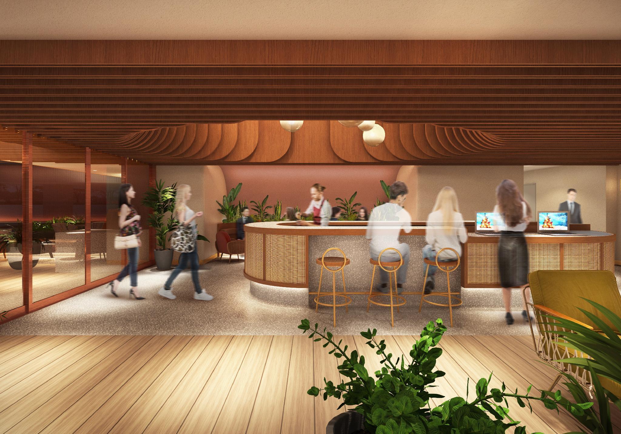 Vista Lobby The OneFive Terrace Fukuoka