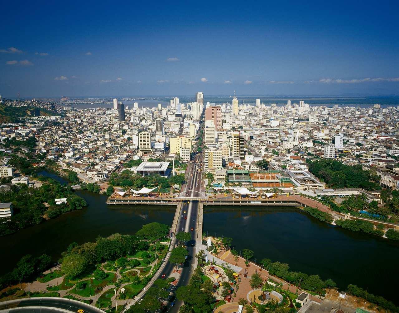 Vista da fachada Hilton Colon Guayaquil