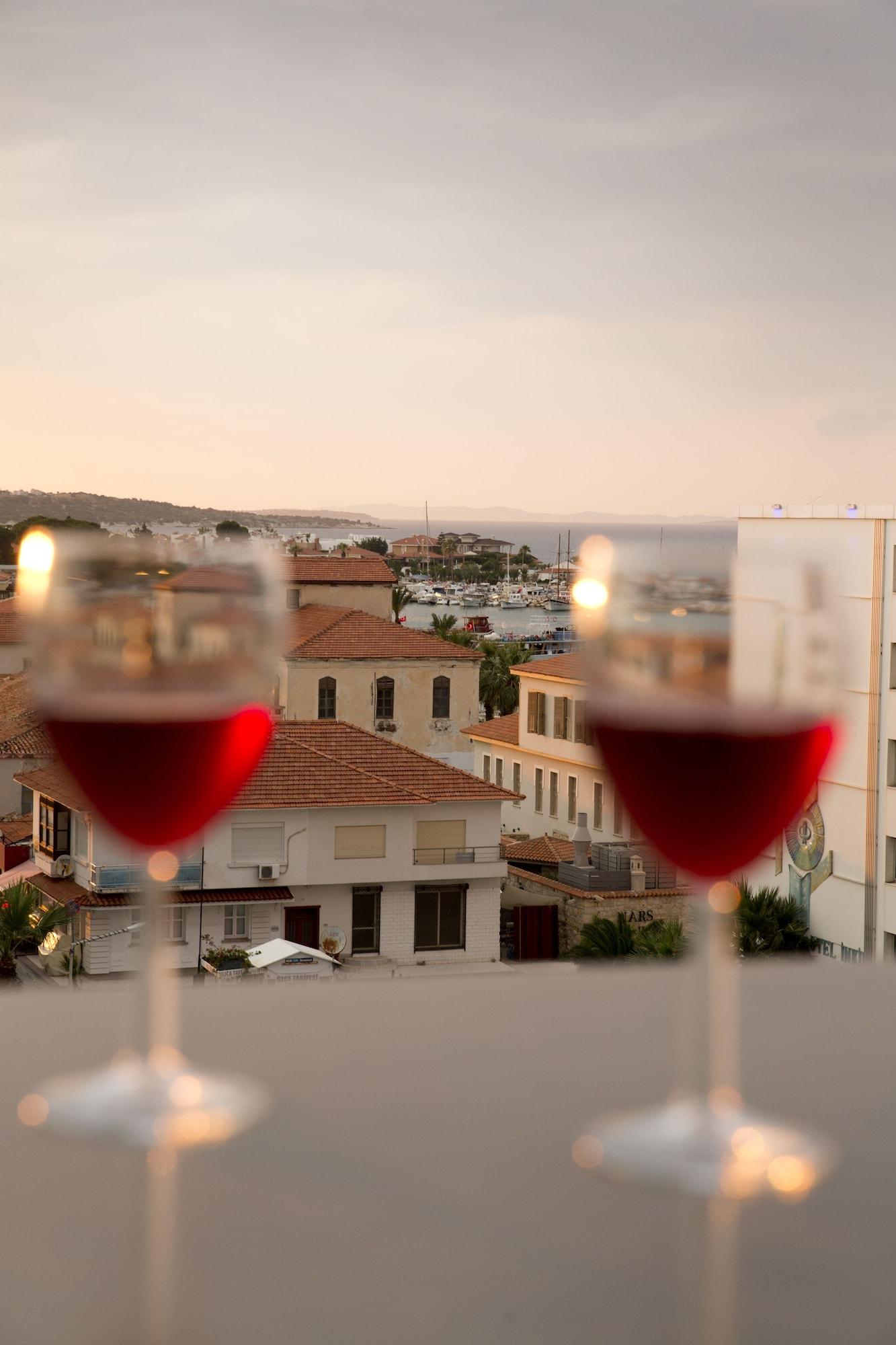 Vista Exterior Kalinda Inn Hotel Ilıca Cesme