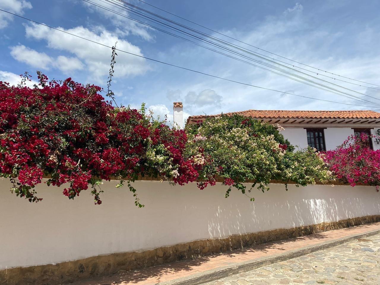 Vista Exterior Hotel Santa Viviana Villa de Leyva