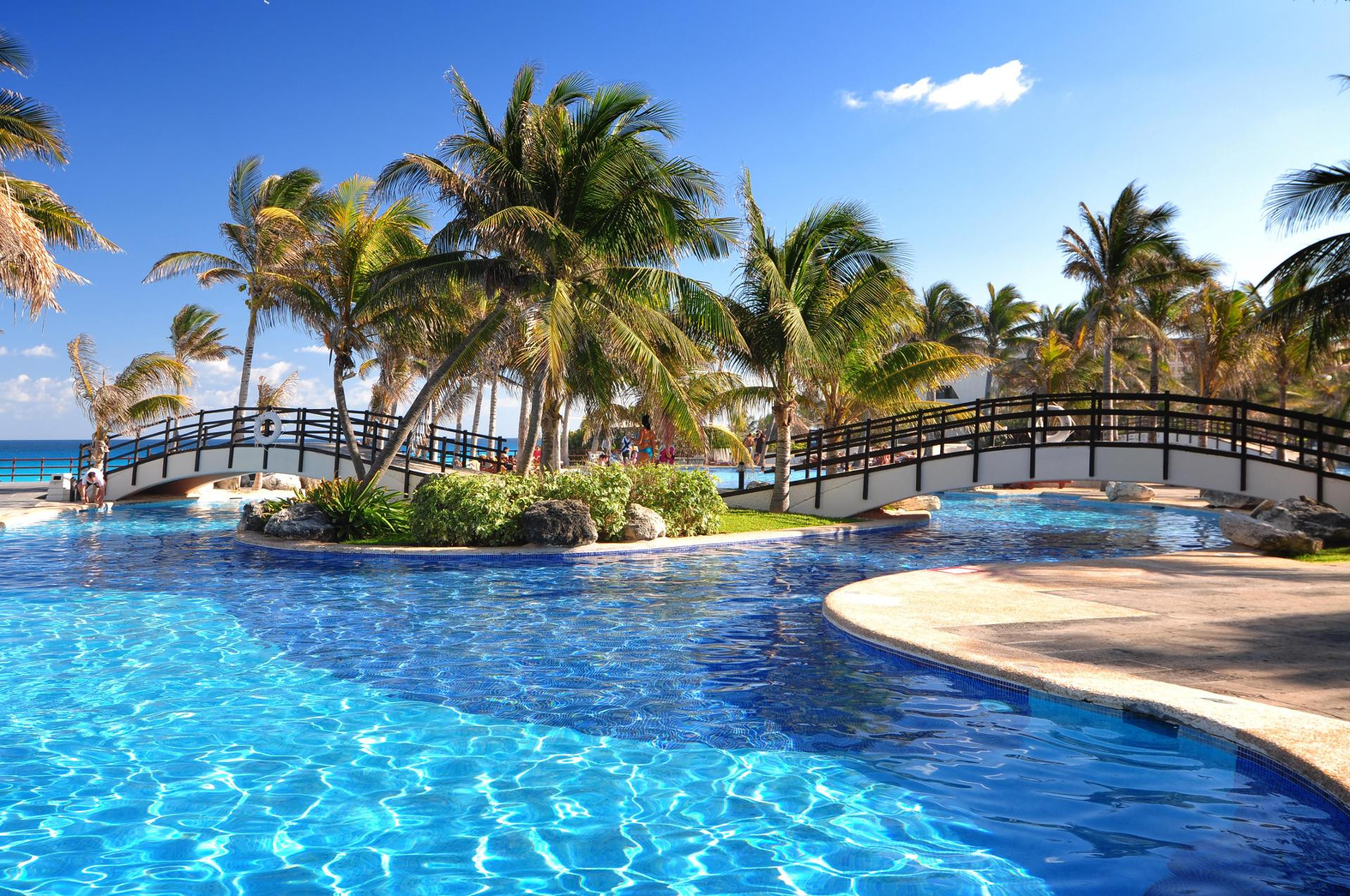 Vista Piscina Grand Oasis Cancun All Inclusive