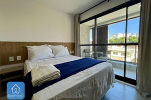 Alquiler Temporario - Studio Completo e Confortável Com Varanda Na Barra