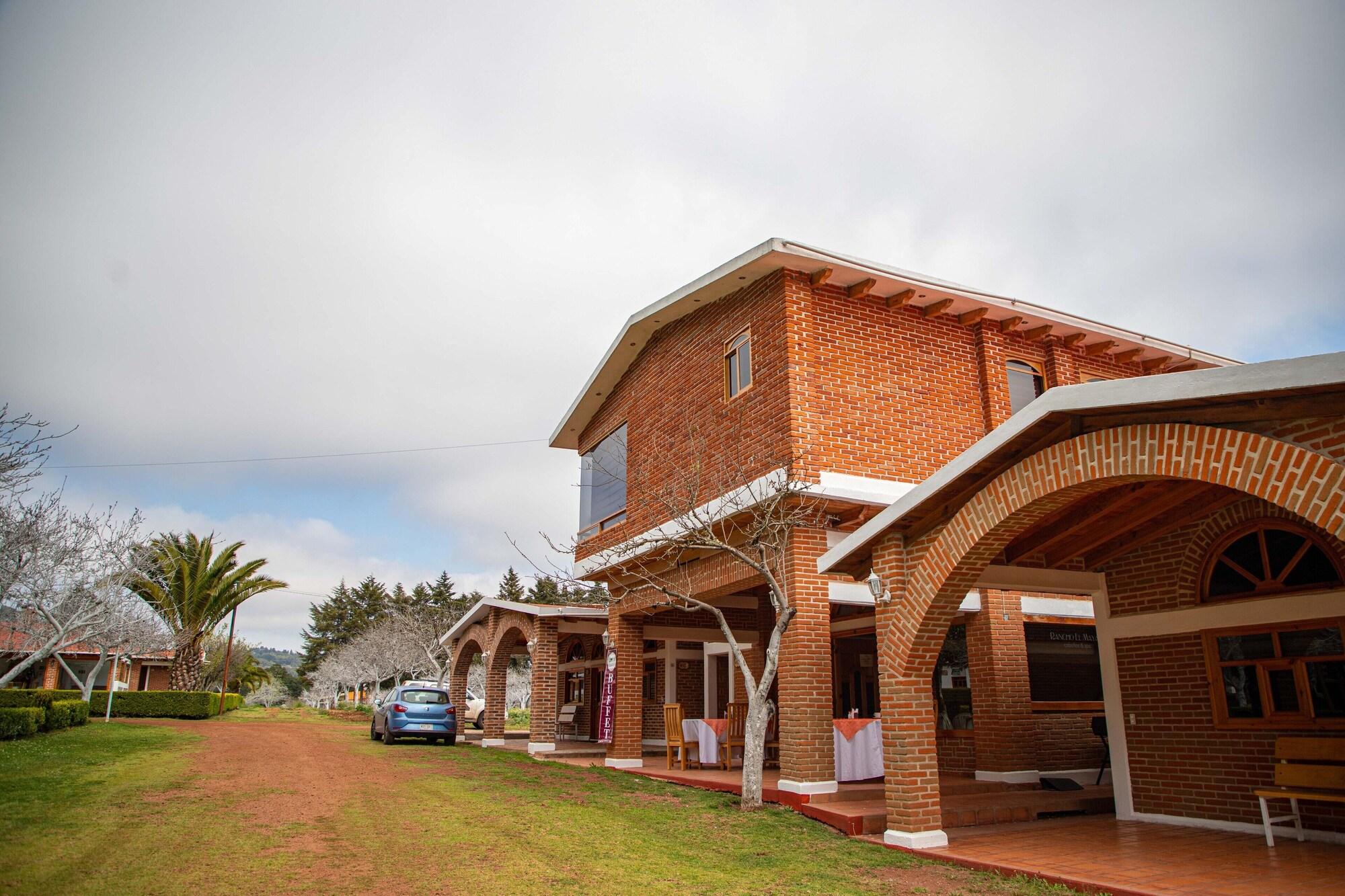 Vista Exterior Cabañas Rancho el Mayab