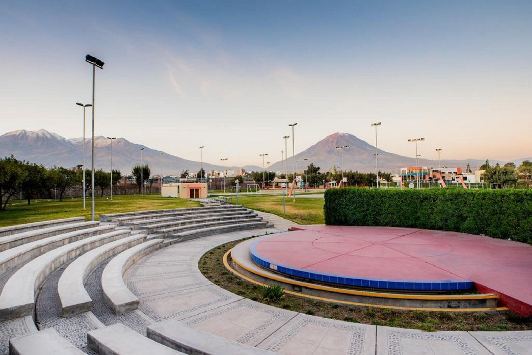 Vista Lobby DM Hoteles Arequipa