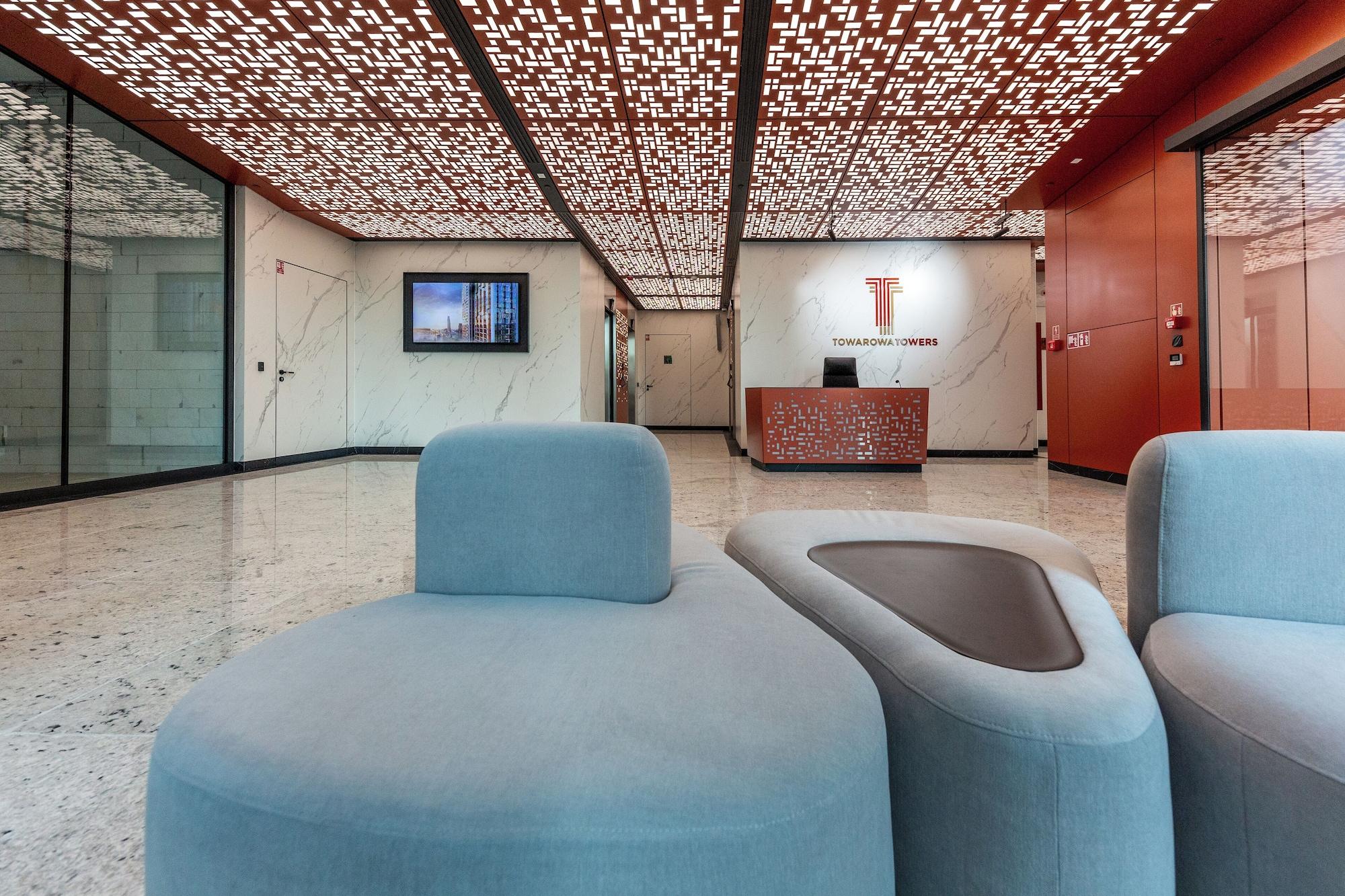 Vista Lobby Towarowa Towers Residences