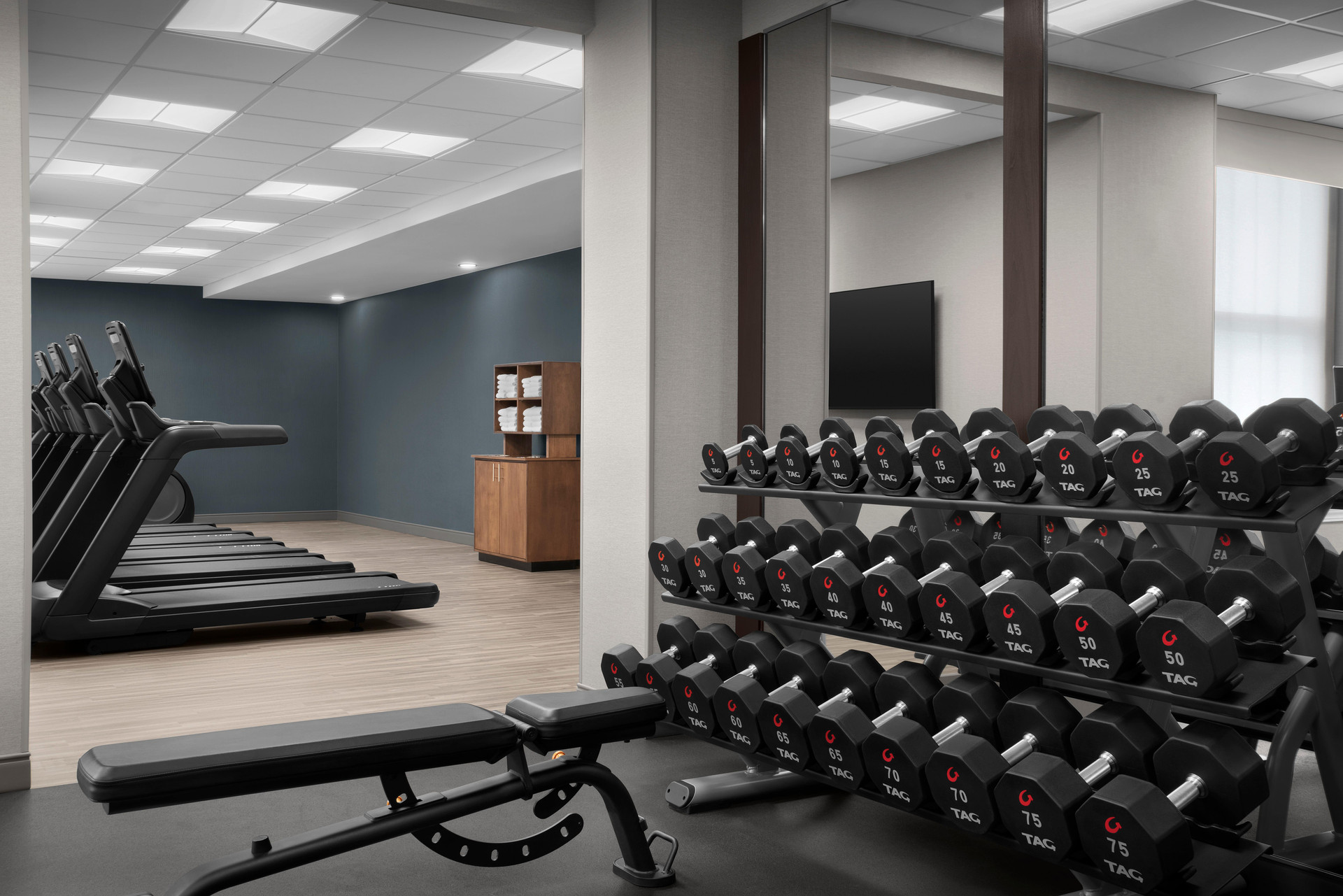 Instalaciones Recreativas Hampton Inn Indianapolis Downtown Across from Circle Centre