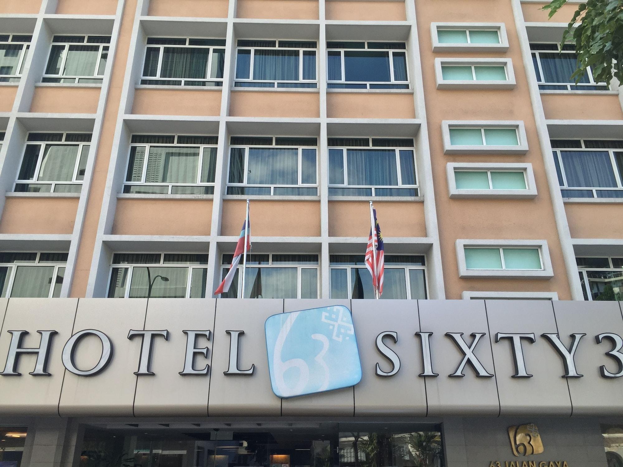 Vista Exterior Hotel Sixty3