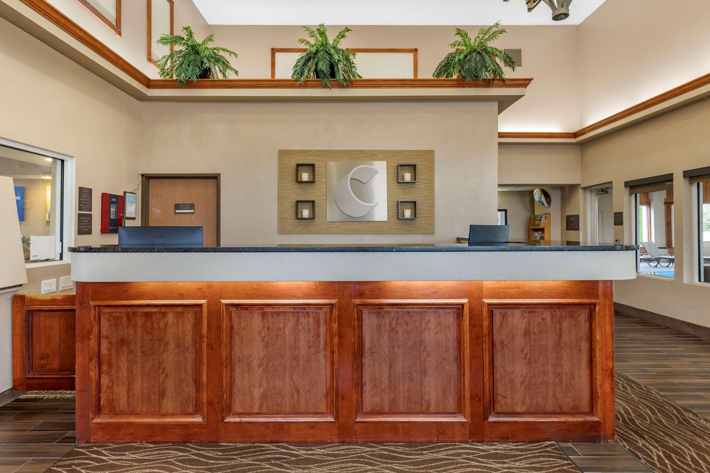 Vista Lobby Comfort Inn & Suites Dimondale - Lansing