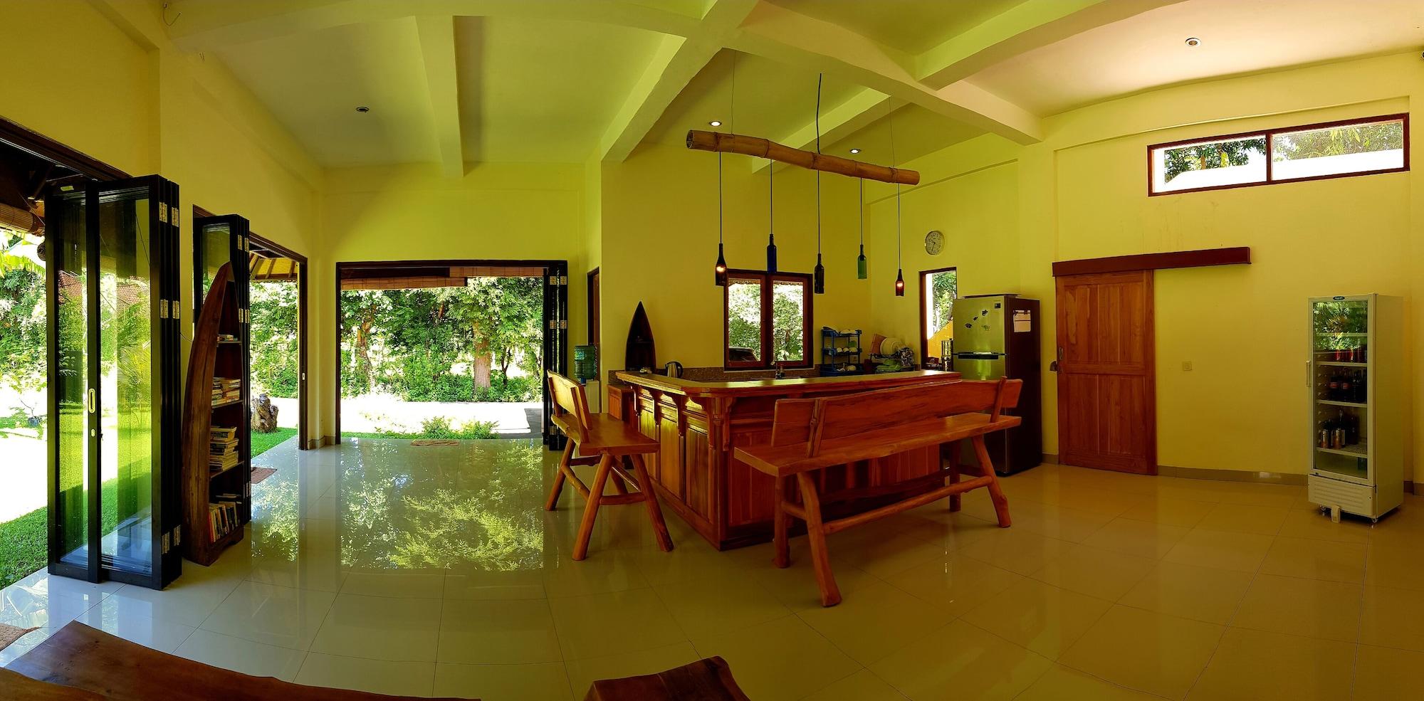 Vista do lobby Mango Tree Inn