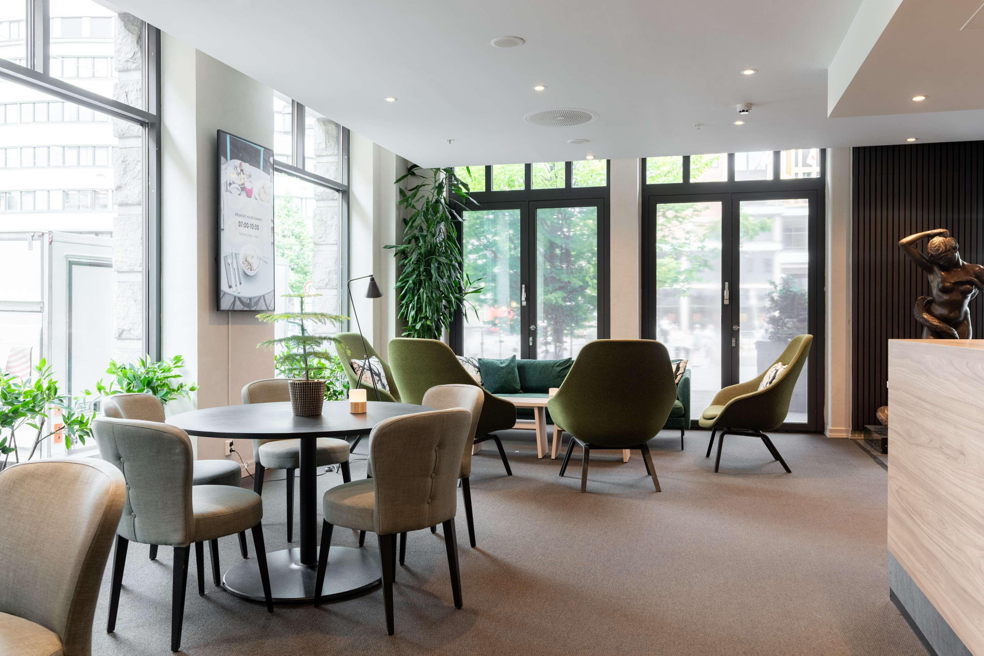 Vista Lobby Scandic Oslo City