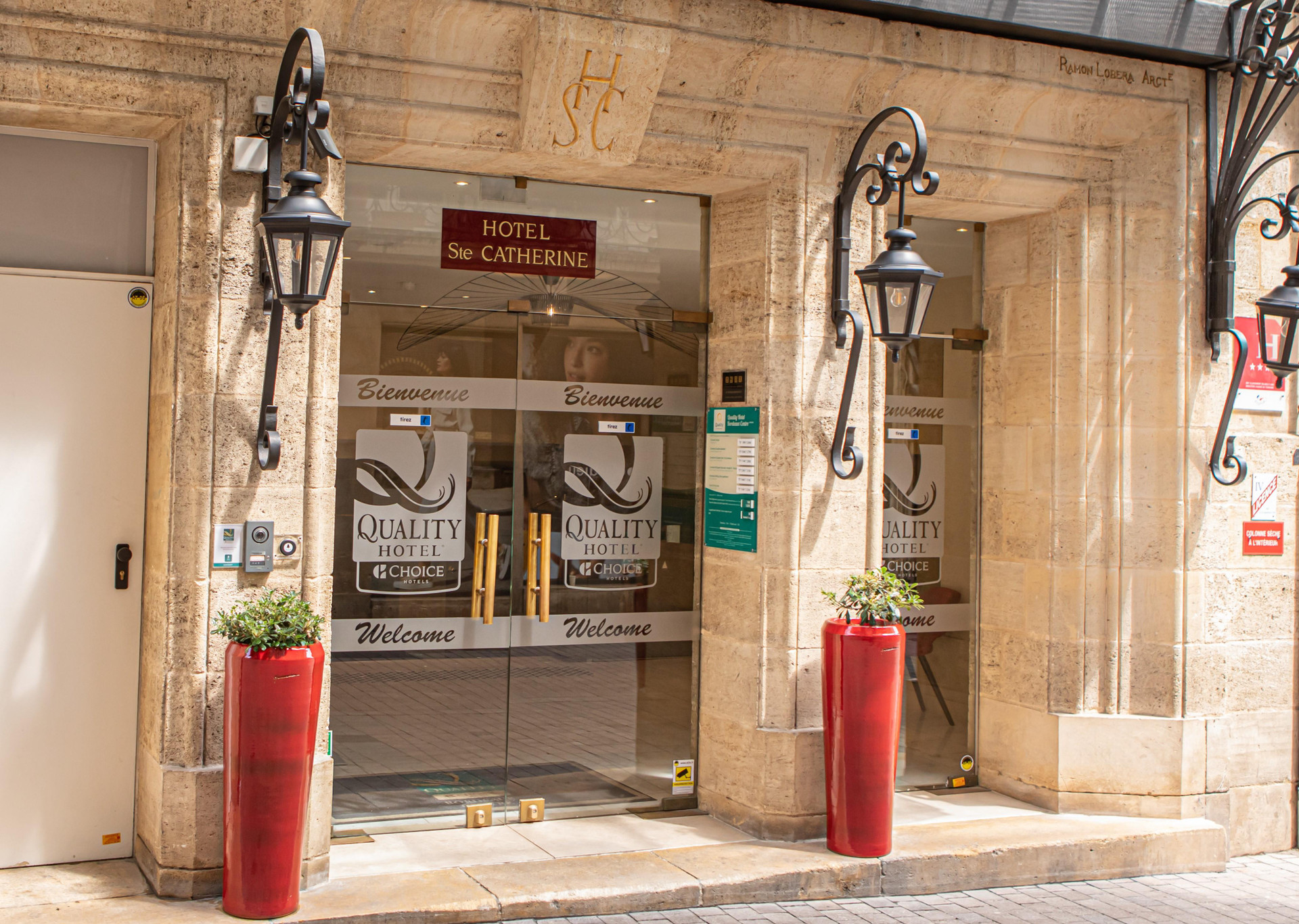 Vista Exterior Quality Hotel Bordeaux Centre