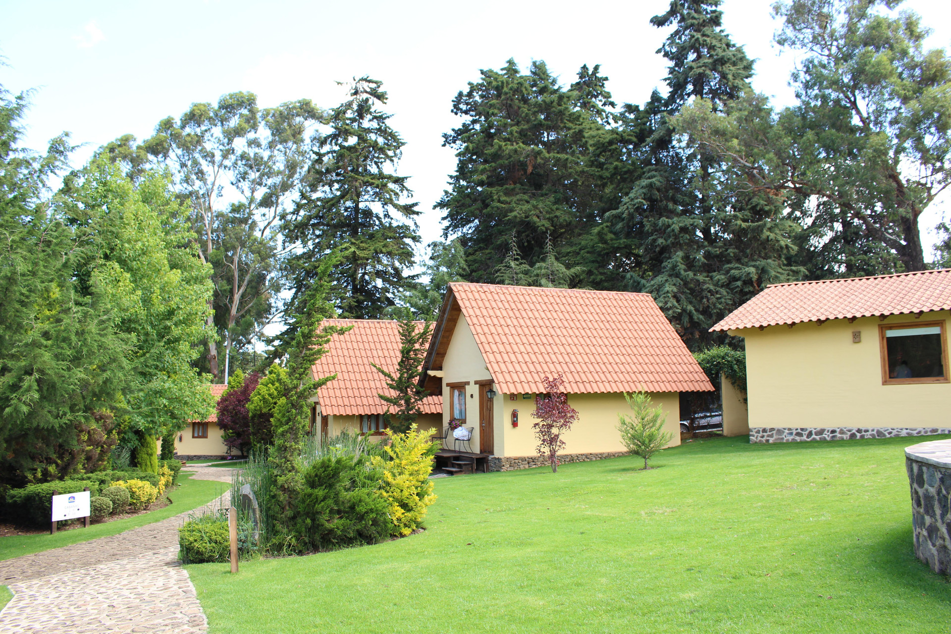Vista Exterior Cabañas Sierra Mazamitla