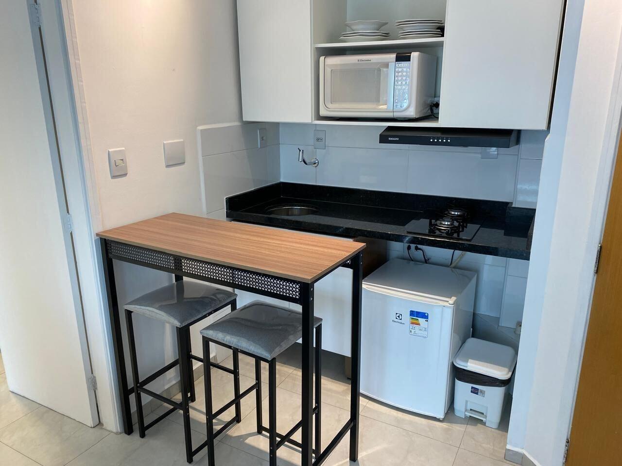 Equipamiento de Habitación Atlântico Flat Gonzaga