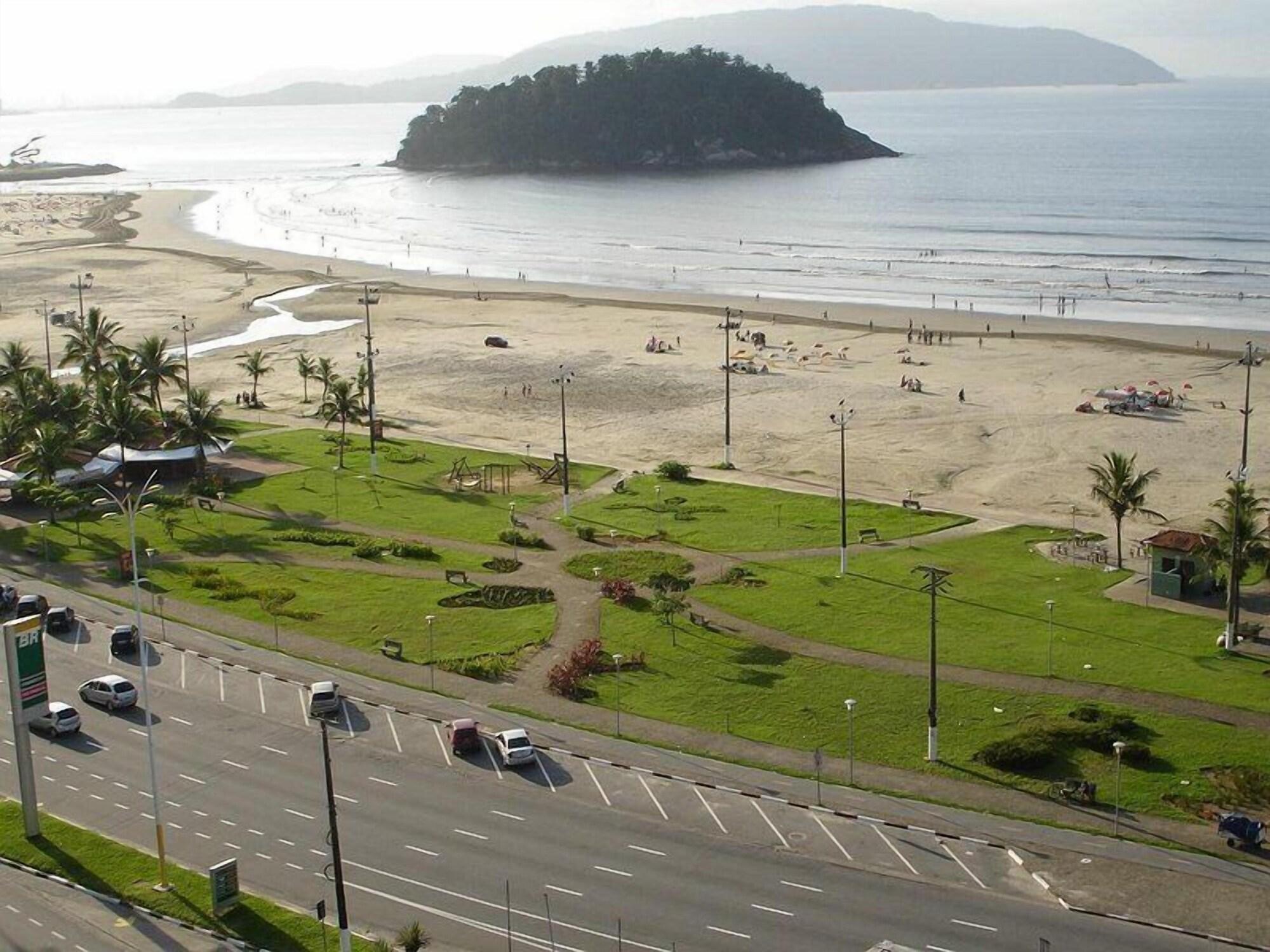 Vista Exterior Apartamento no Flat Itararé Tower Beach - Vista ao Mar