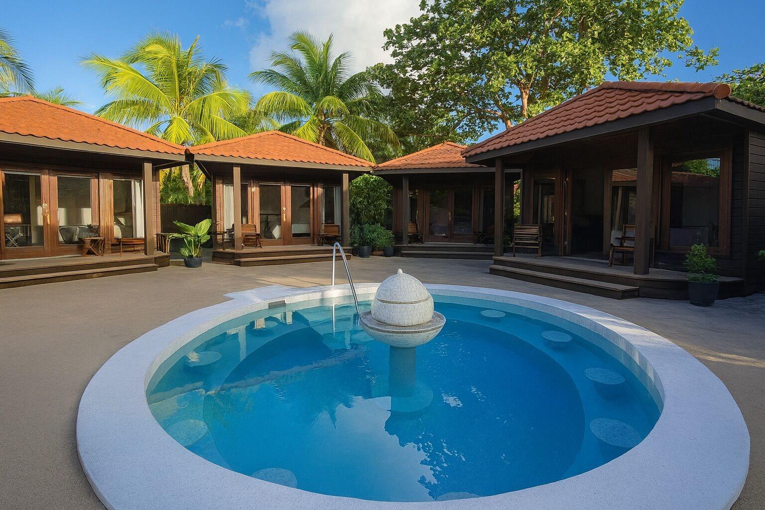 Vista Exterior Marbucks Bed and Breakfast