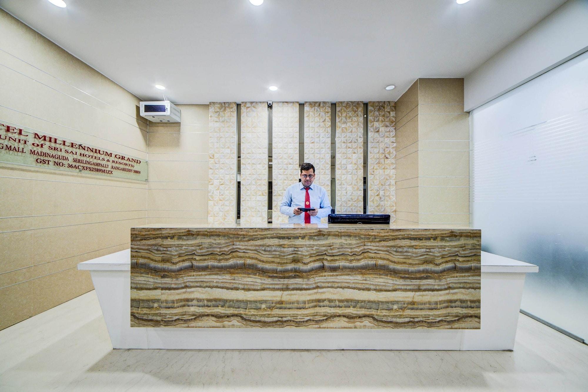 Vista Lobby Capital O 23502 Hotel Millennium Grand