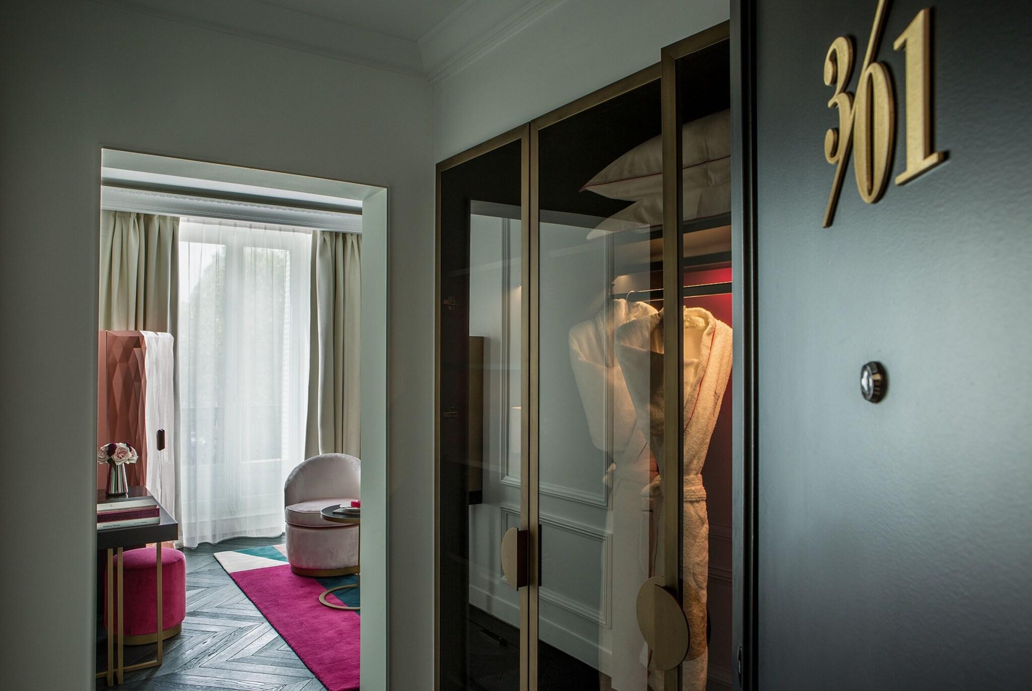 Vista Lobby Fauchon L'Hotel Paris