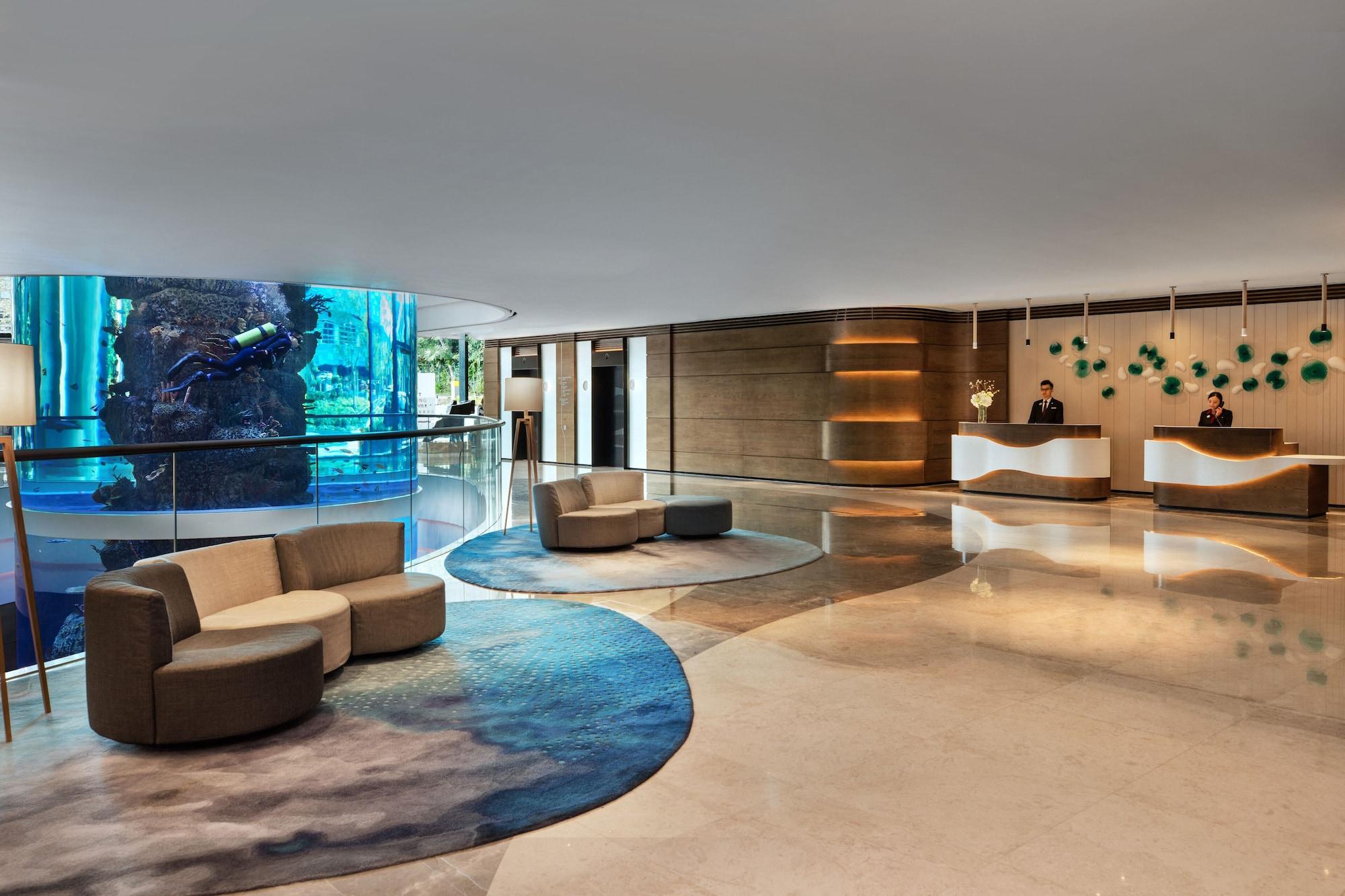 Vista Lobby Hong Kong Ocean Park Marriott Hotel