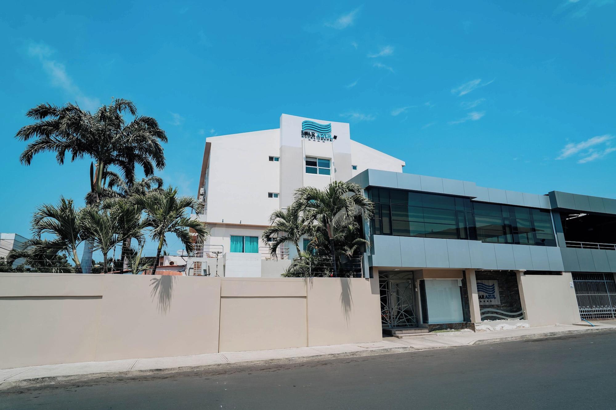Vista Exterior Hotel Mar Azul