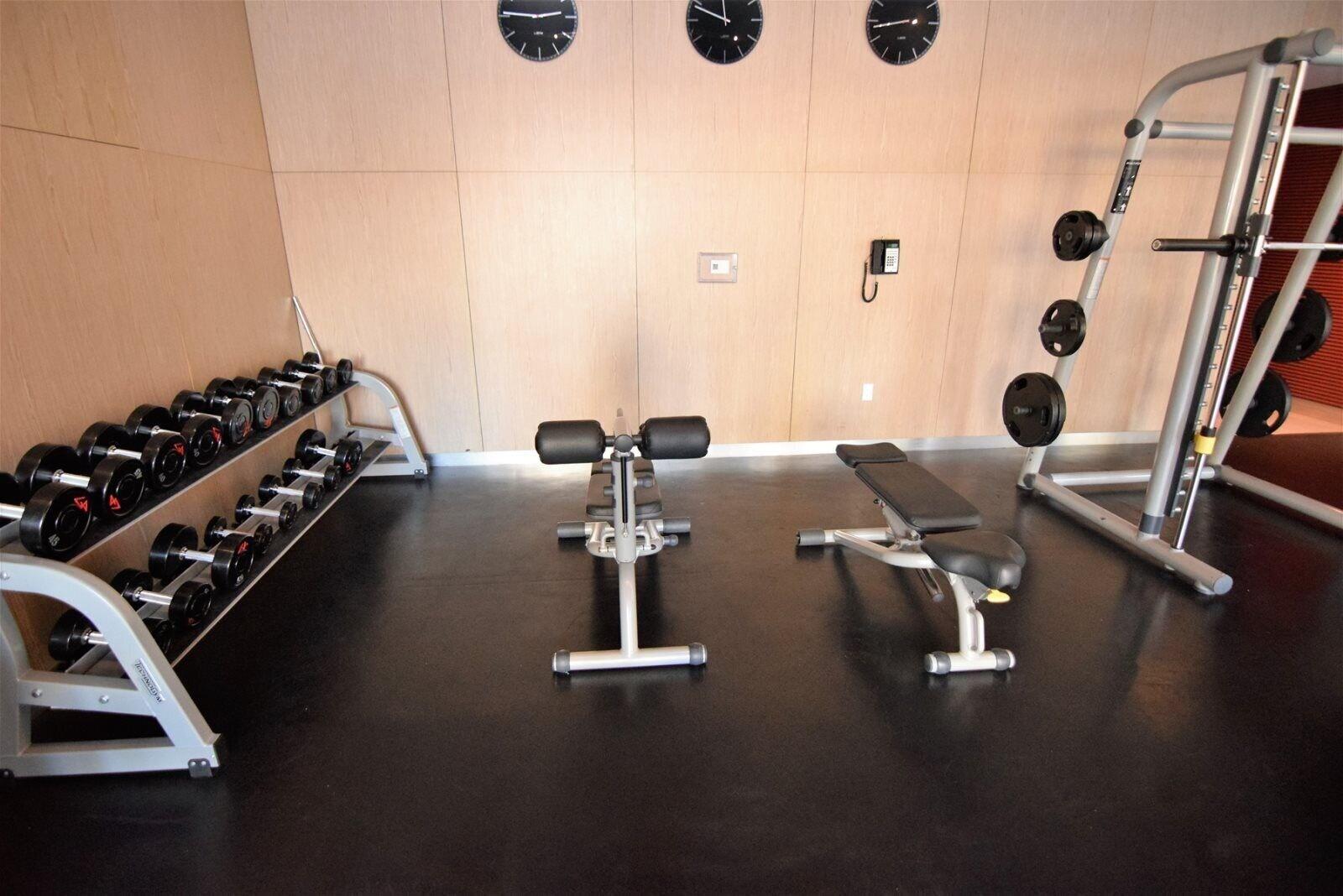 Gimnasio Ocean & Bay View Residence 1 Bed 1 Bath @ Beachwalk