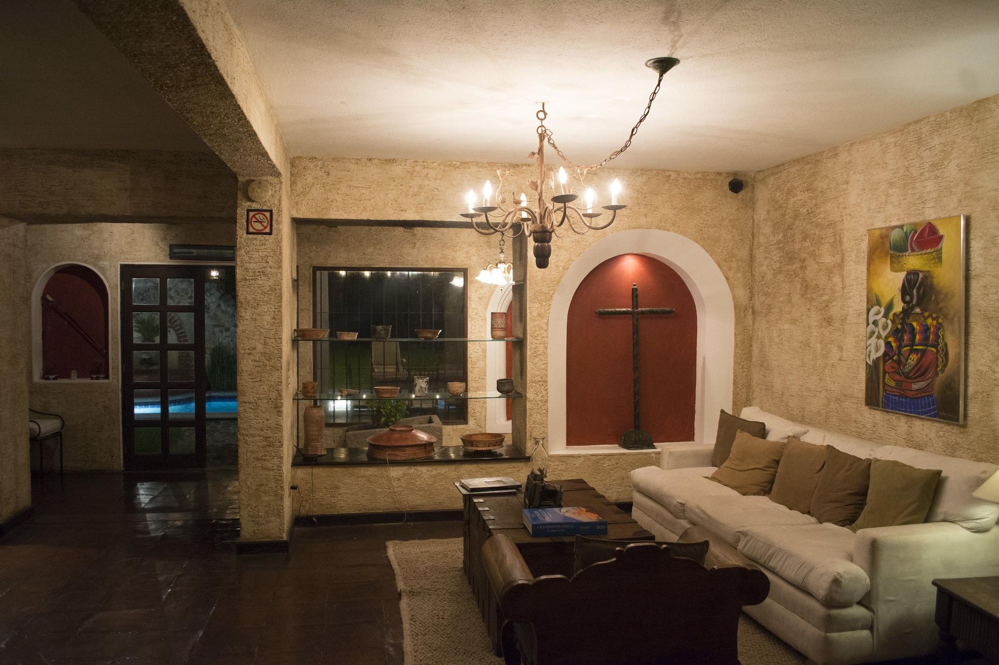 Vista Lobby Hotel Casa San Lázaro